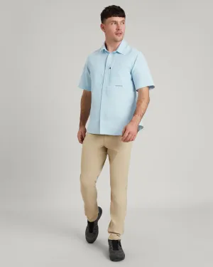 SUN-Scout UPF Men's Short Sleeve Shirt - Cloud