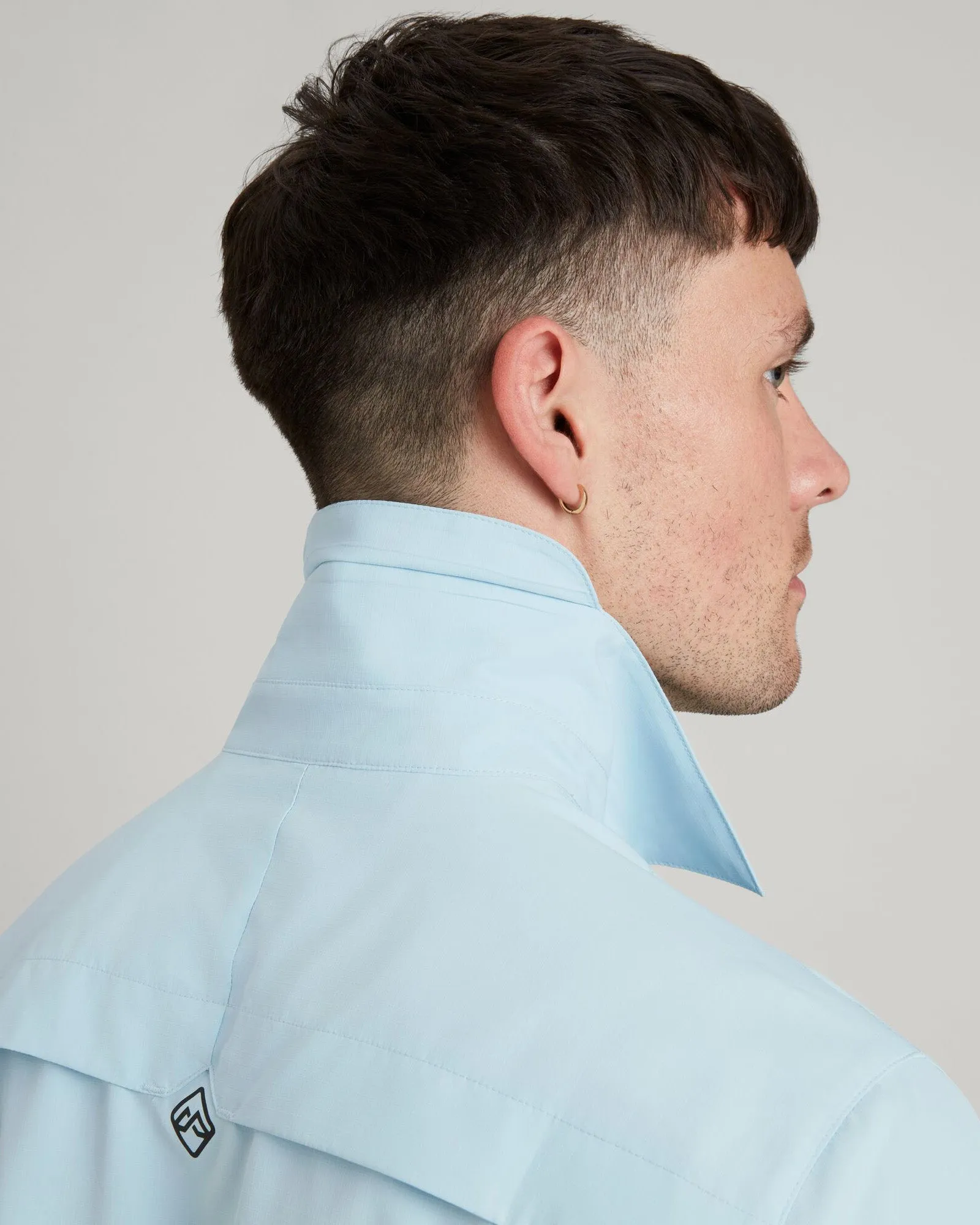 SUN-Scout UPF Men's Short Sleeve Shirt - Cloud
