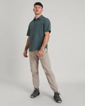 SUN-Scout UPF Men's Short Sleeve Shirt - Light Night