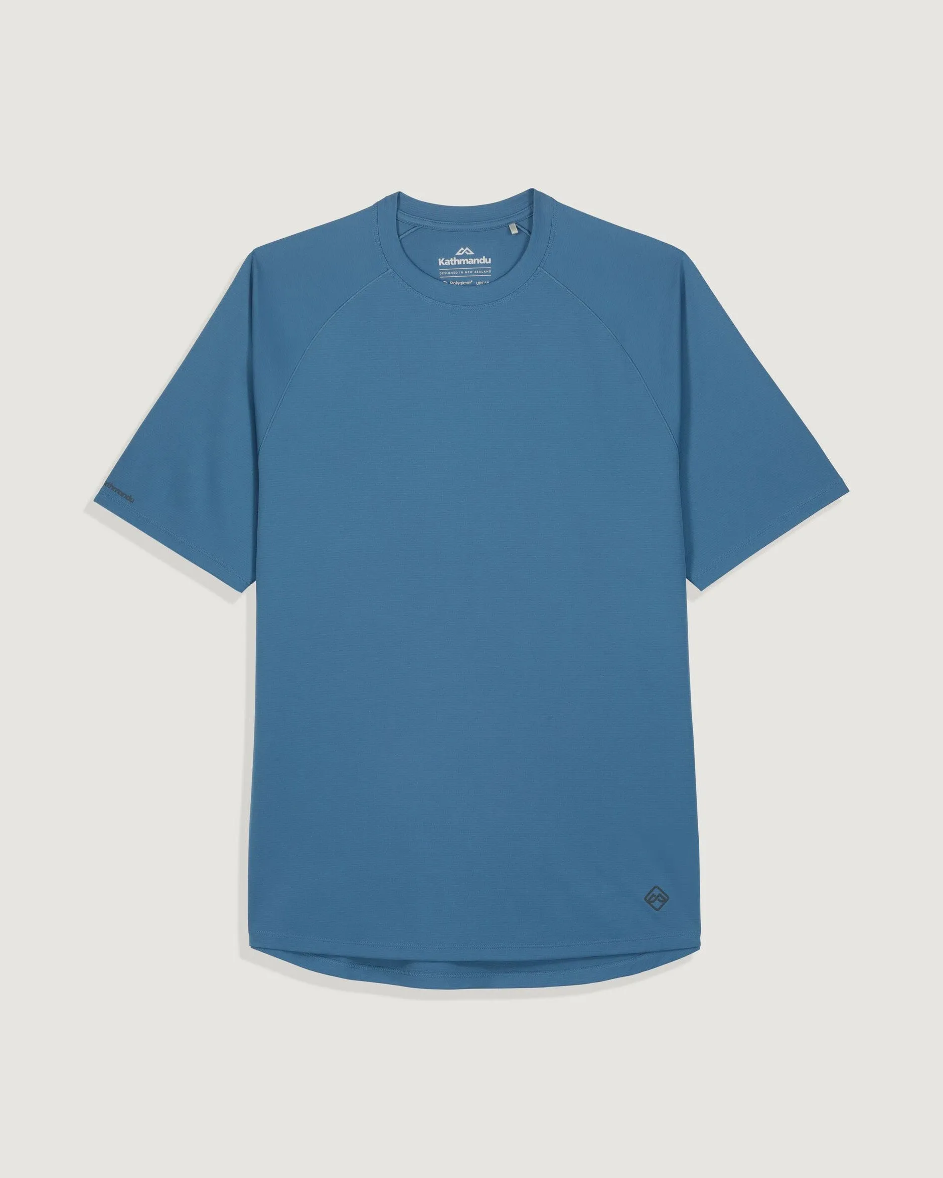 SUN-Stopper Men's Short Sleeve T-shirt - Steel Blue