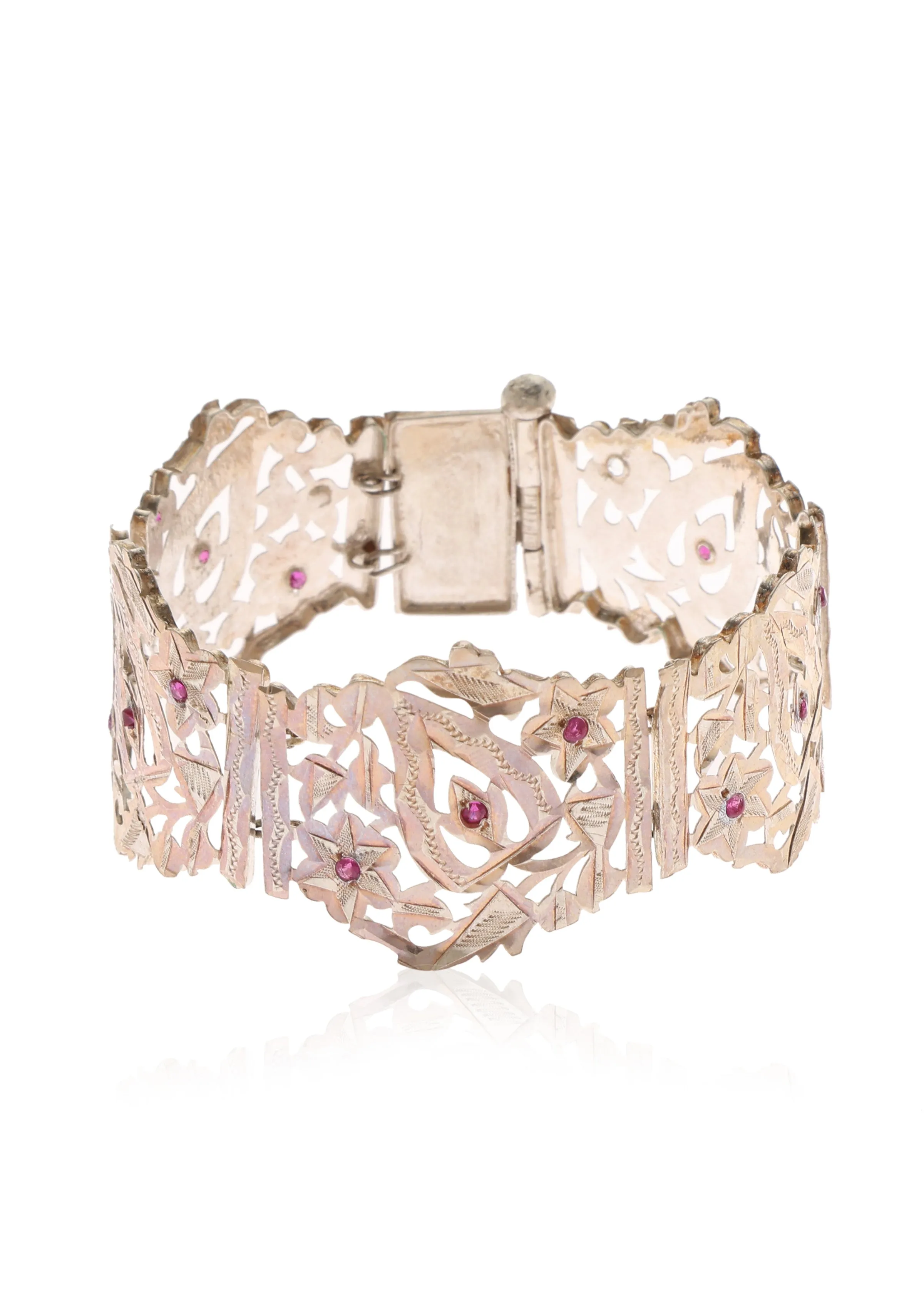 Sunanda Handmade Silver Bracelet