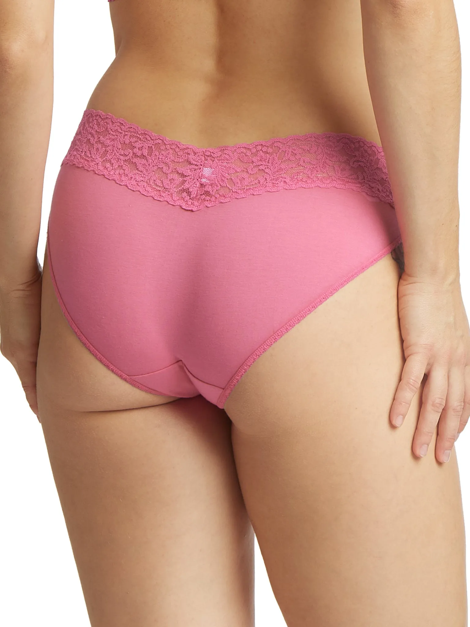 Supima® Cotton V-kini Chateau Rose Pink Sale