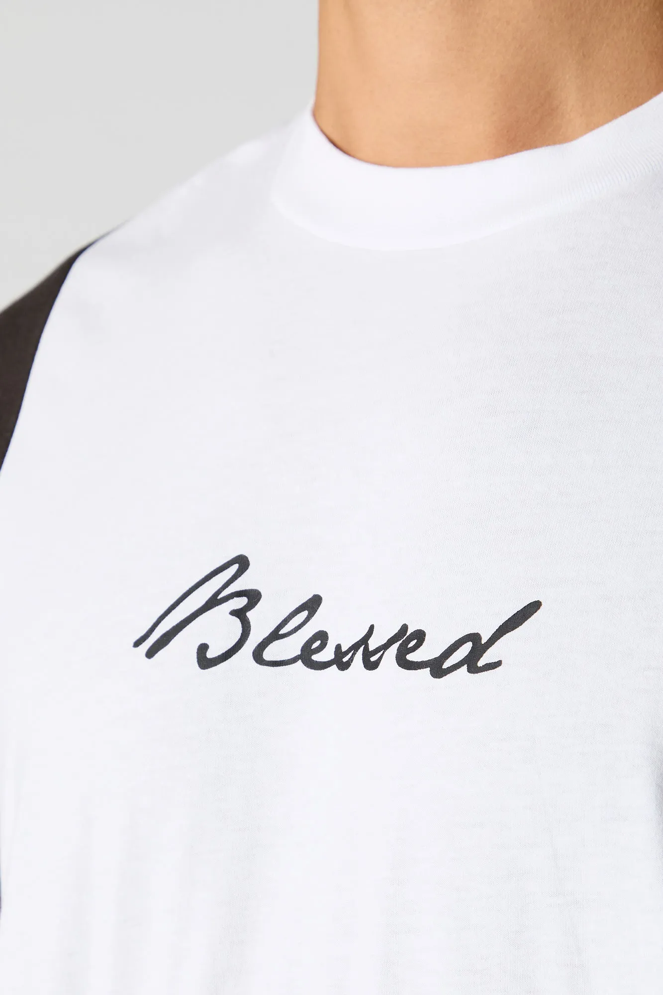 T-shirt avec blocs de couleurs