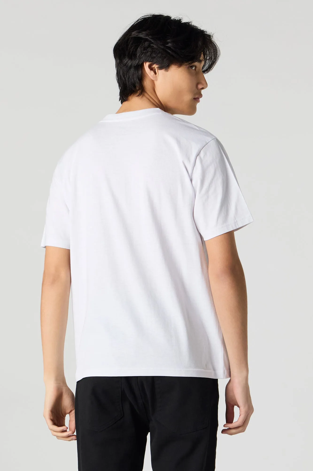 T-shirt Henley uni