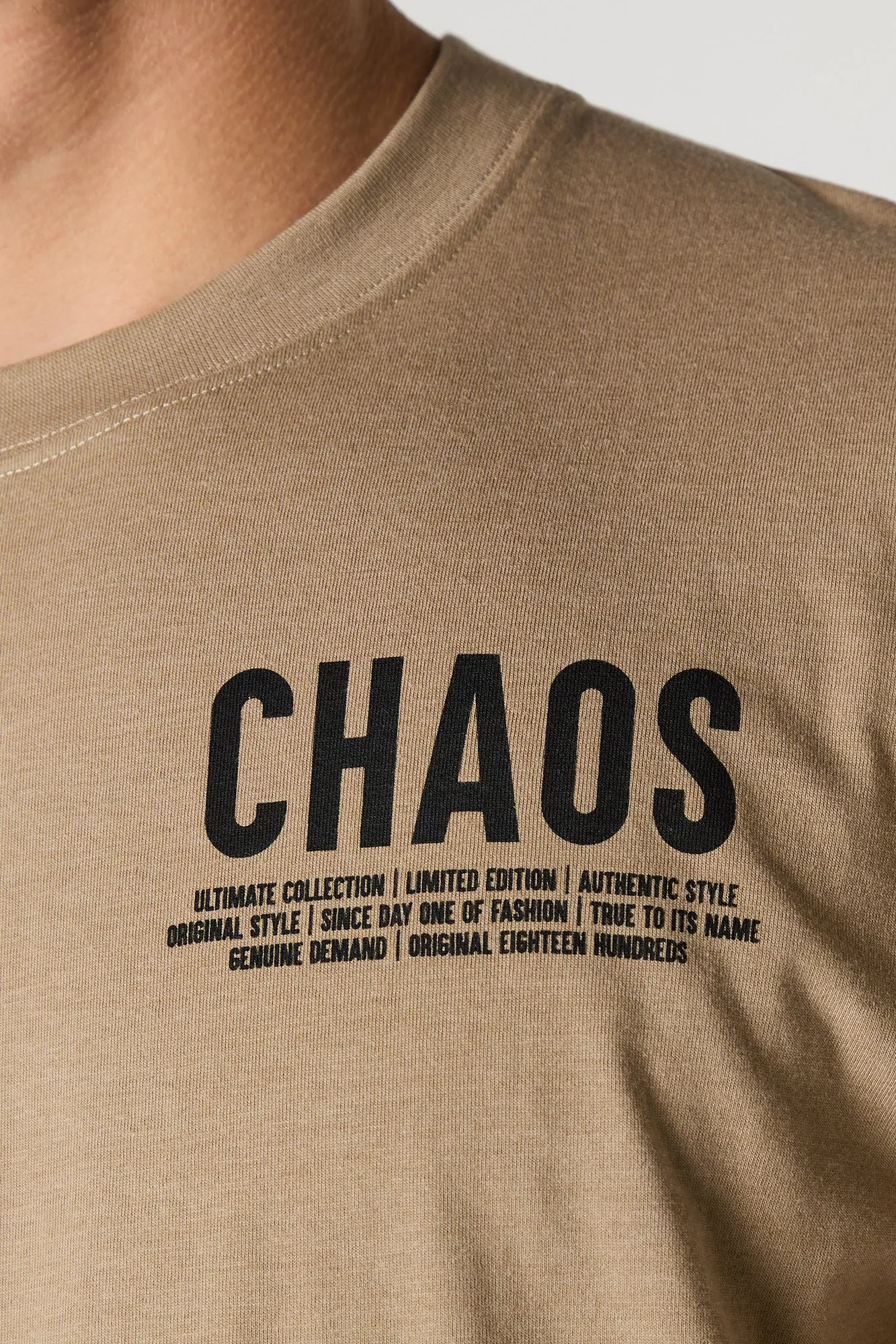 T-shirt à imprimé Chaos