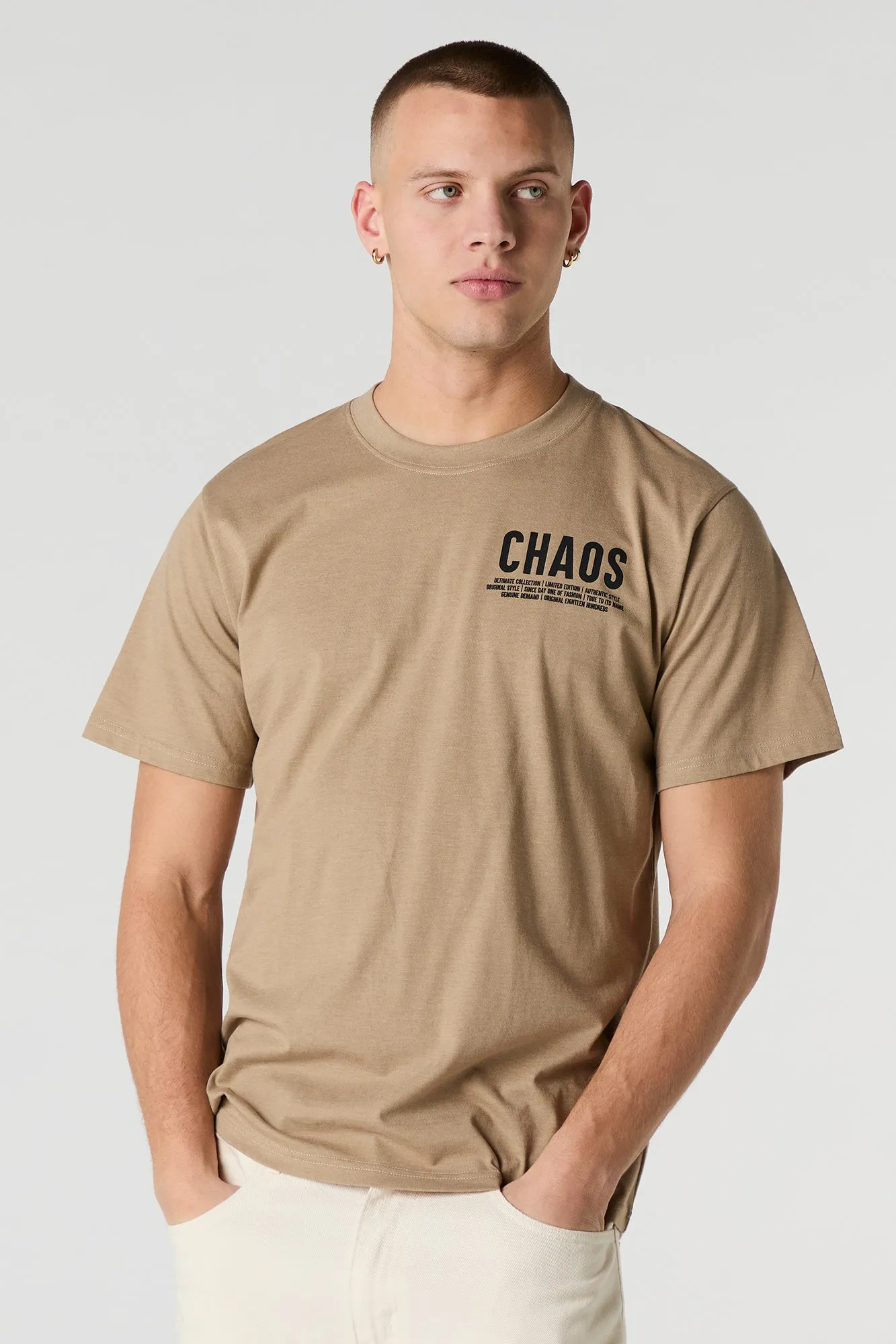 T-shirt à imprimé Chaos