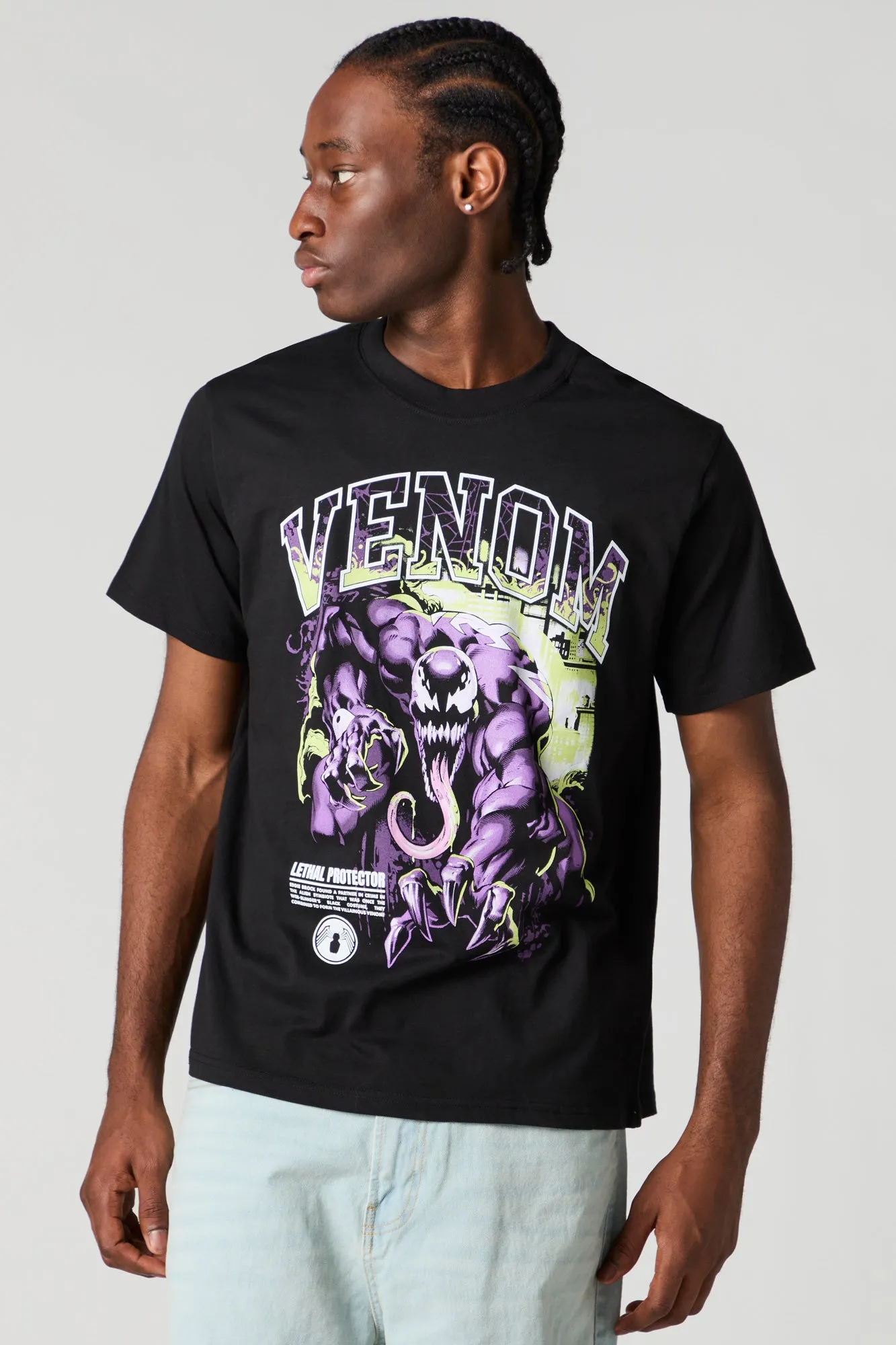 T-shirt à imprimé Venom