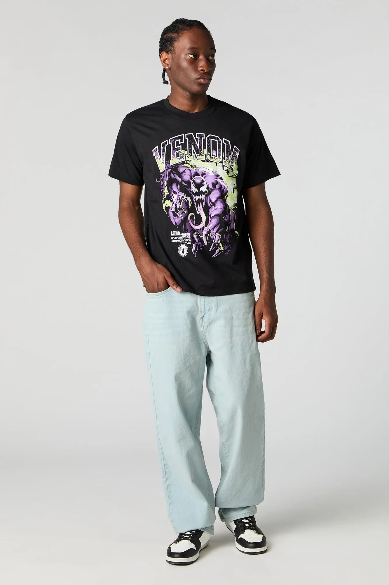 T-shirt à imprimé Venom