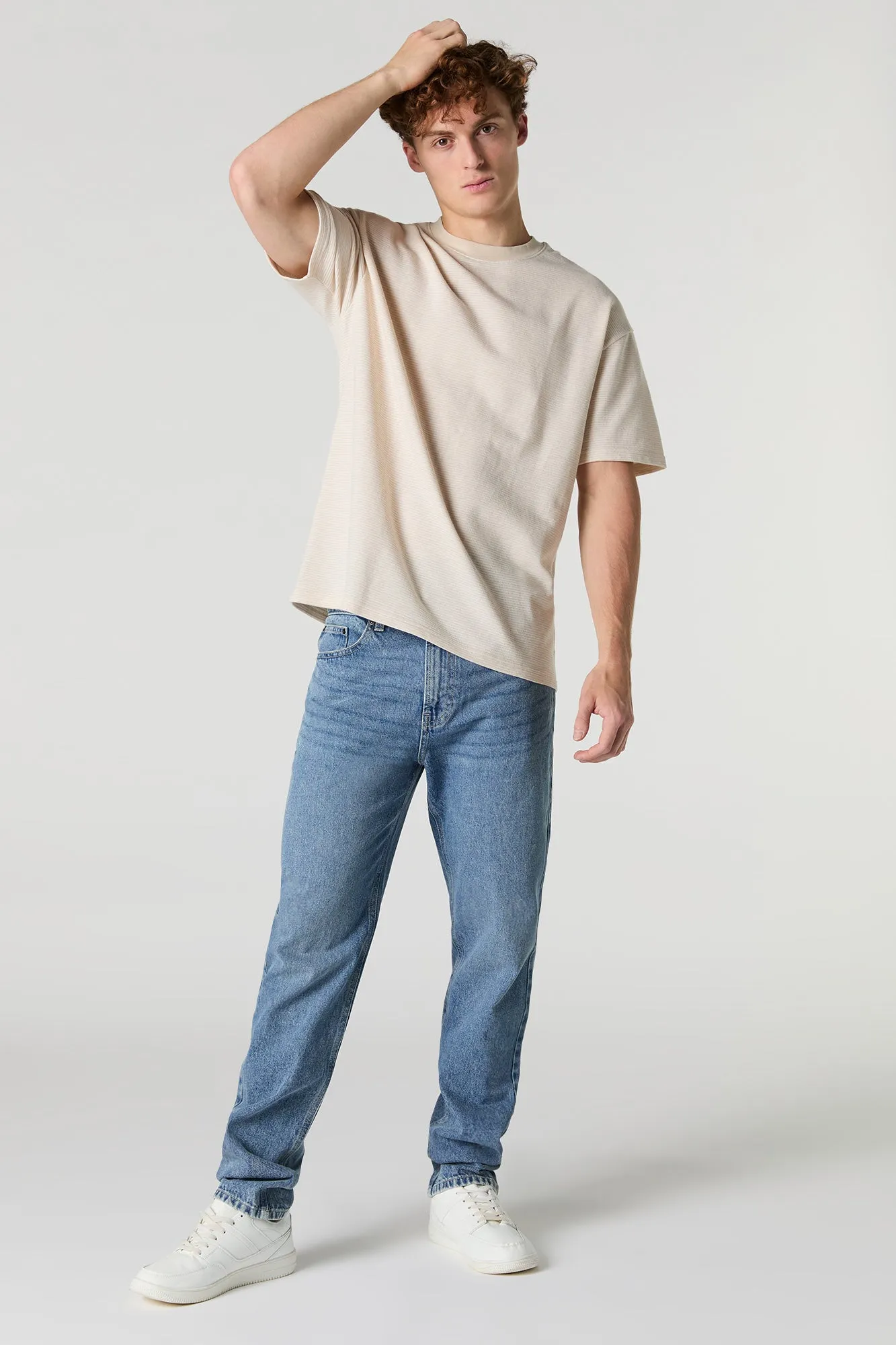 T-shirt ras du cou en tricot