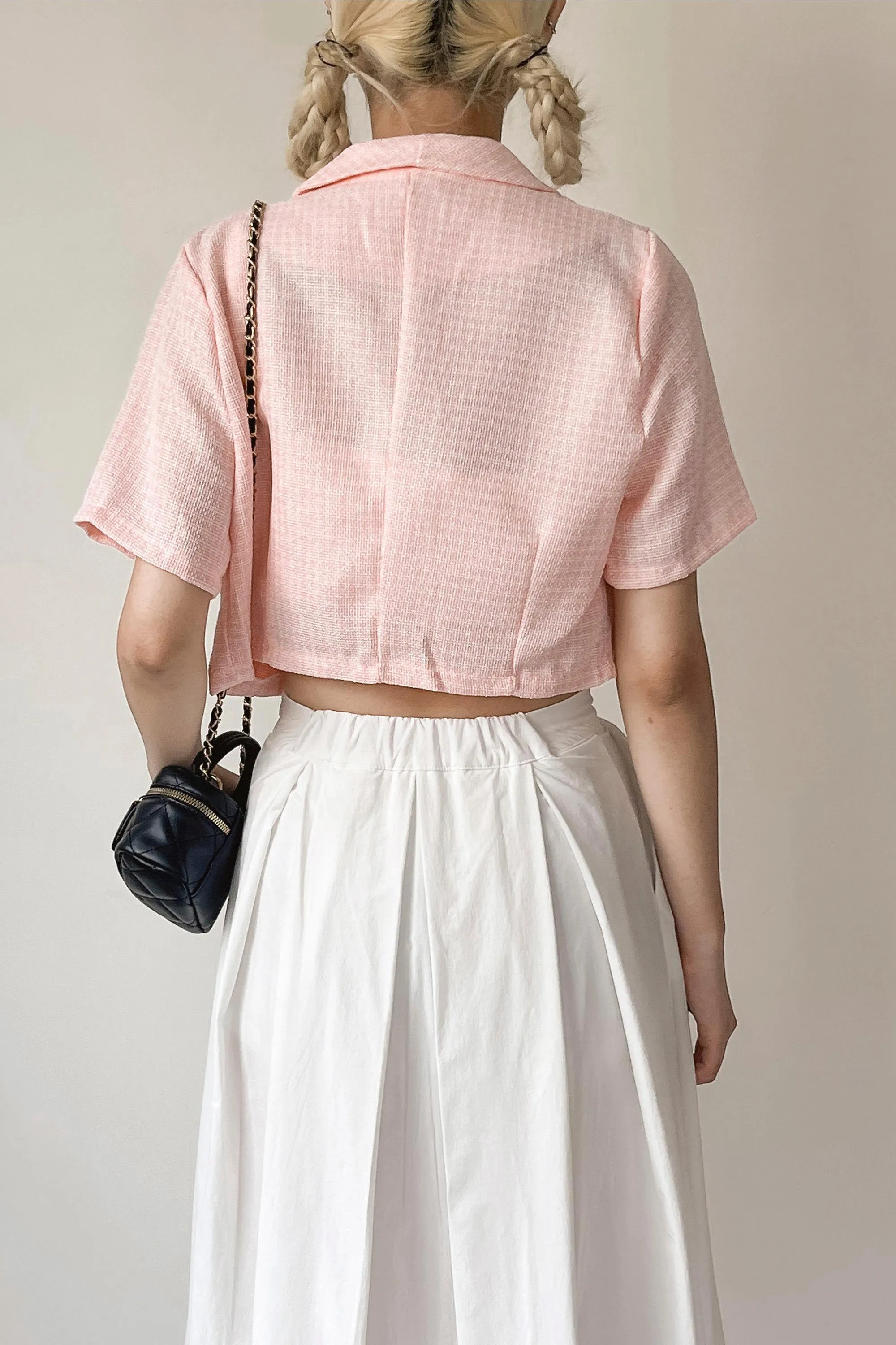 Talia Tweed Crop Jacket