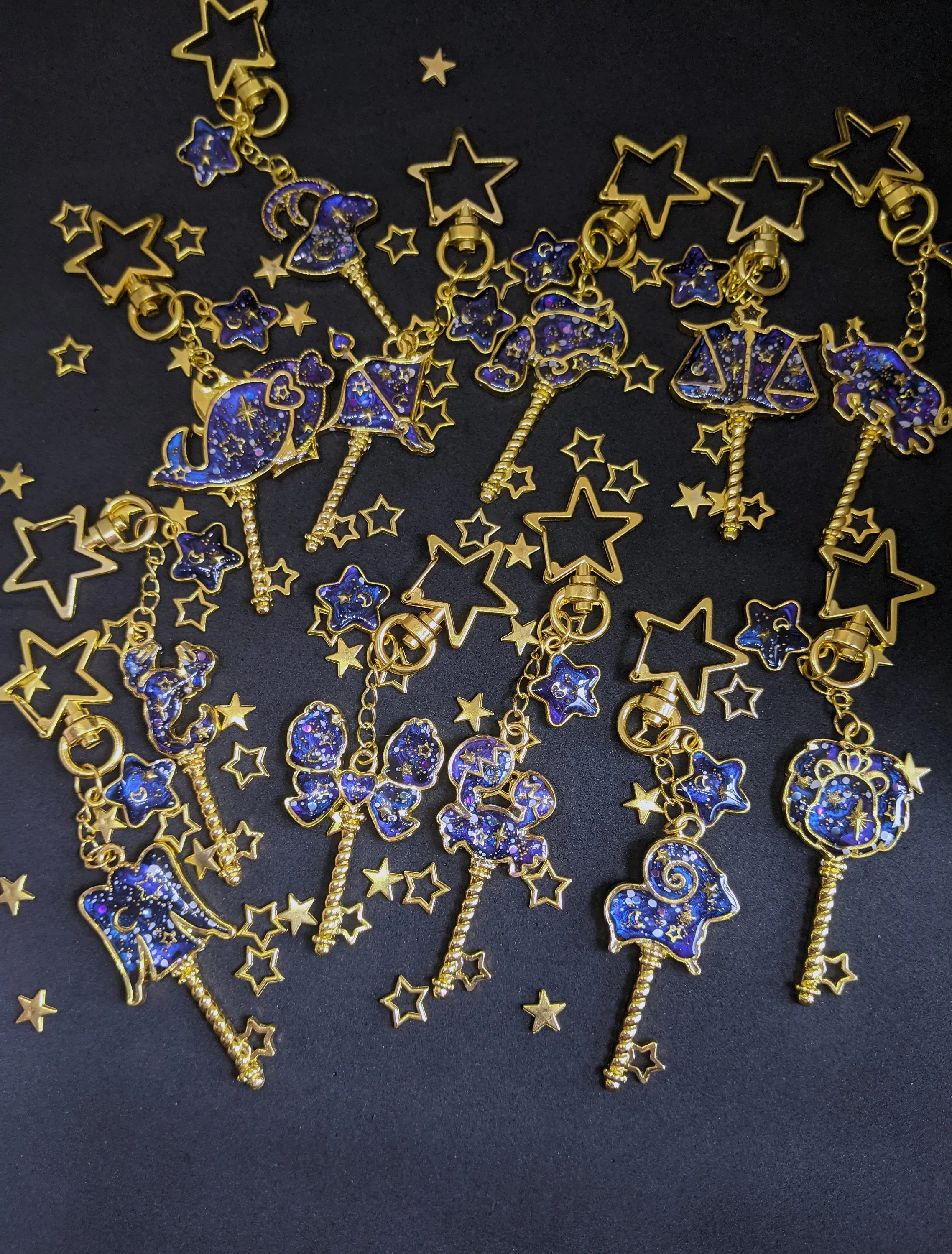 Taurus: Celestial Zodiac Key Keychain