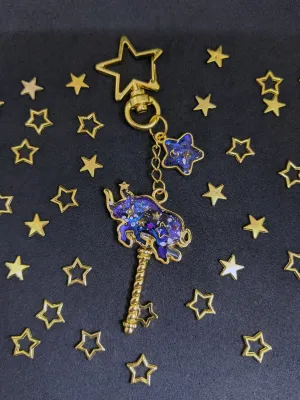 Taurus: Celestial Zodiac Key Keychain