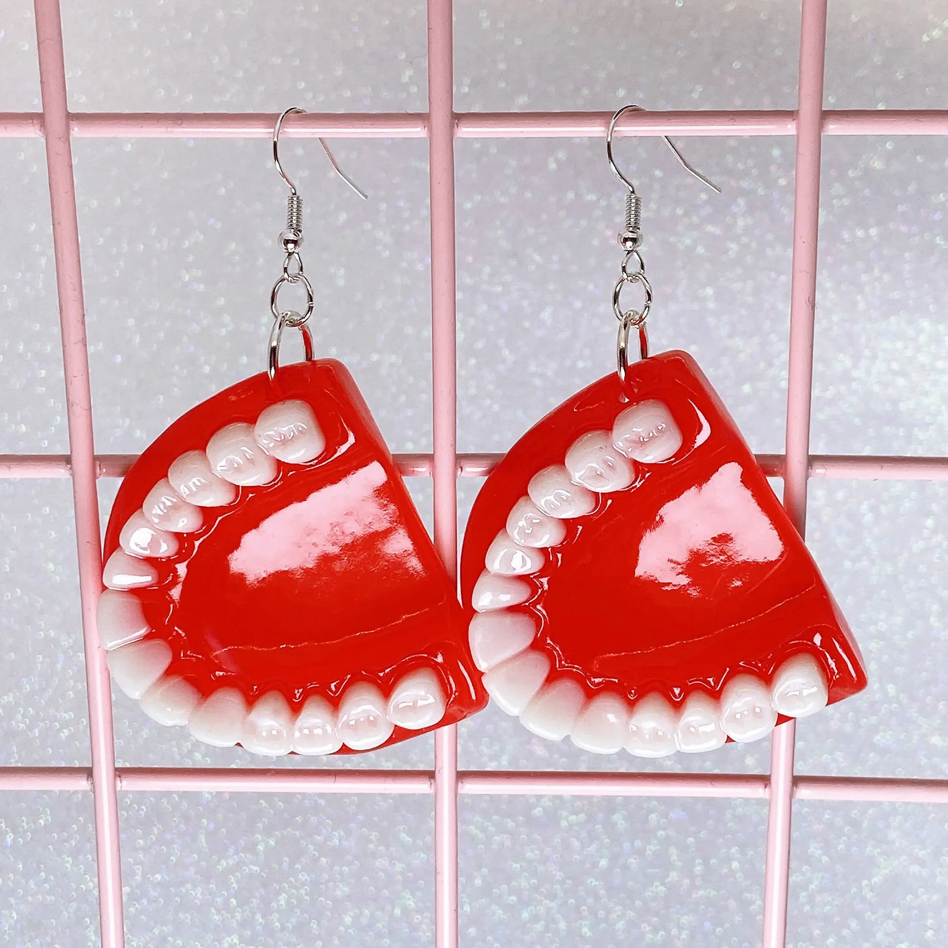 Teeth Earrings (5 Colors)