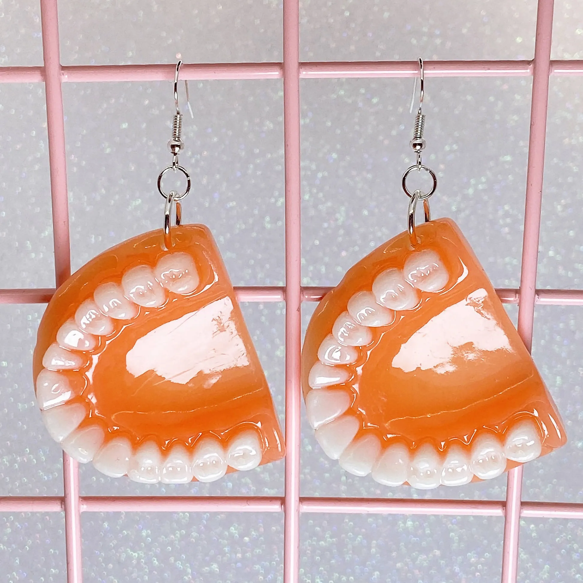 Teeth Earrings (5 Colors)