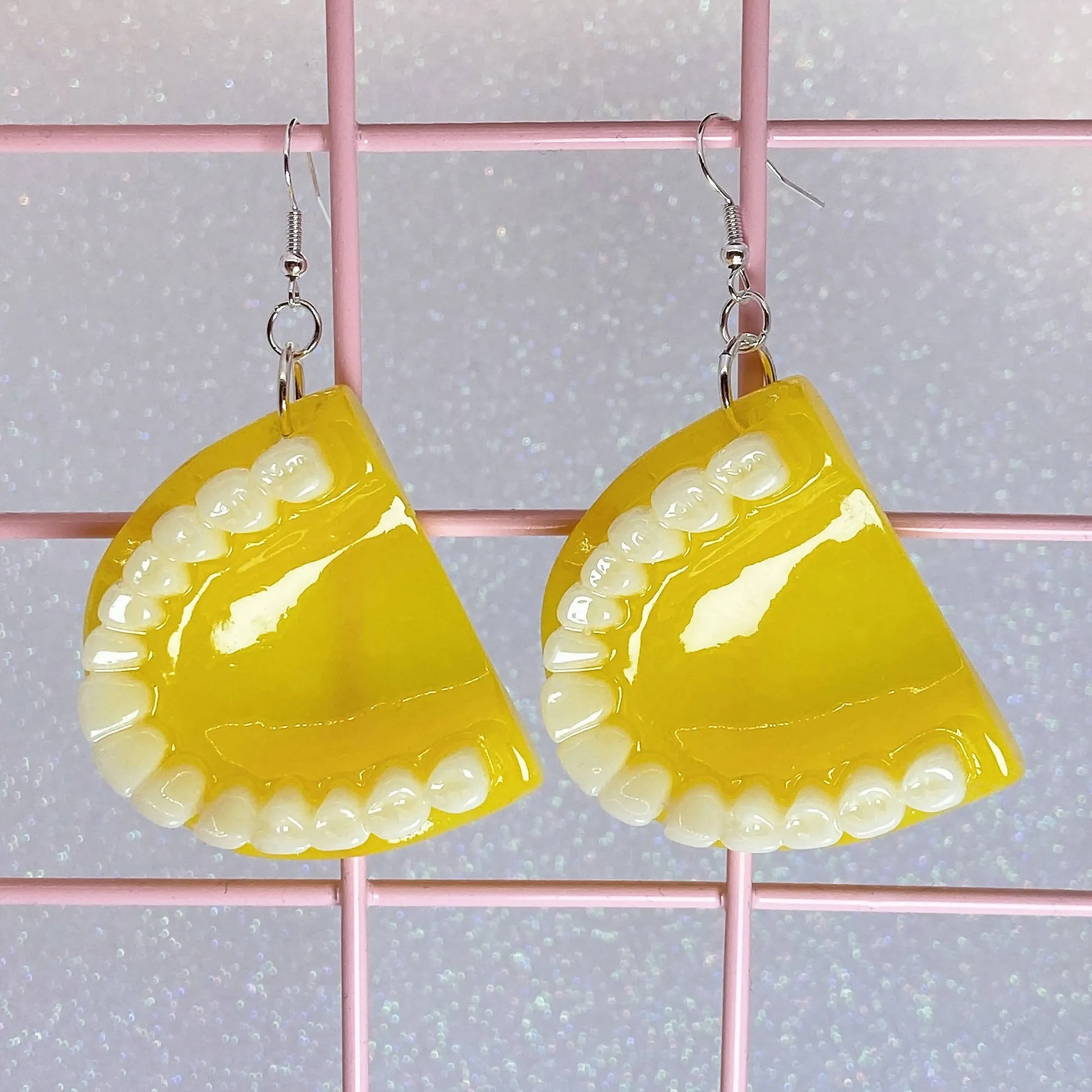 Teeth Earrings (5 Colors)