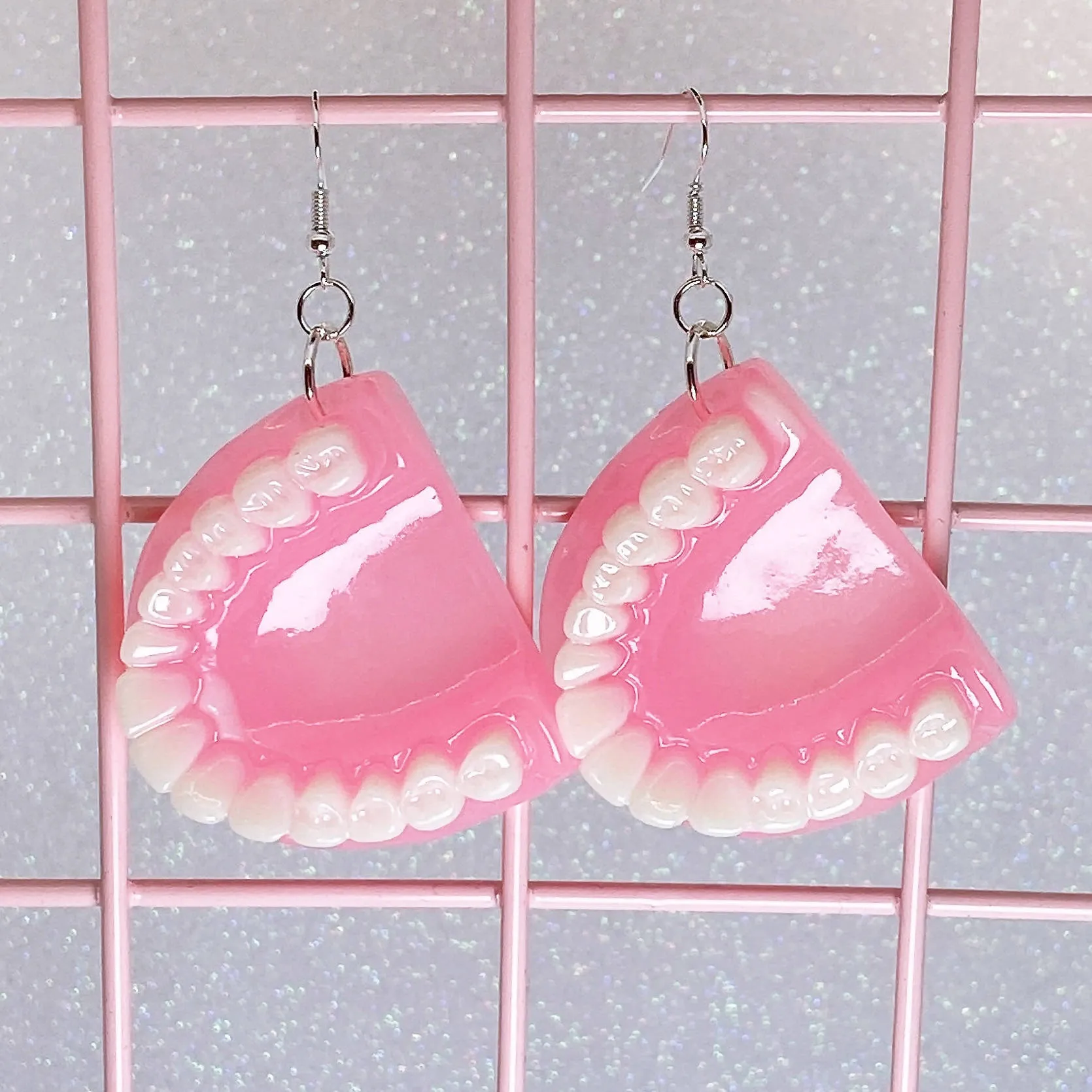 Teeth Earrings (5 Colors)