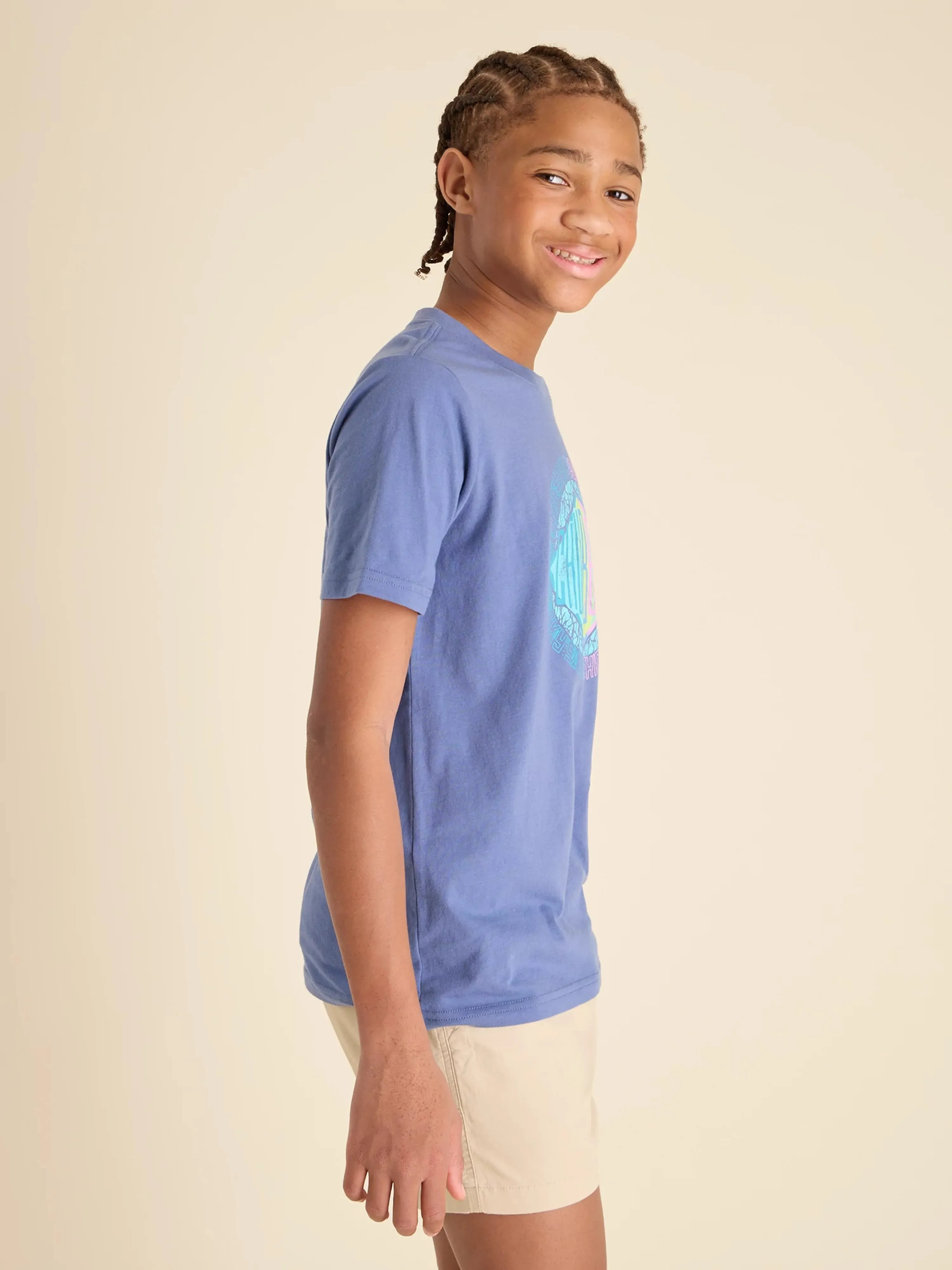 The Crest (Boys Non Pocket Graphic T-Shirt)