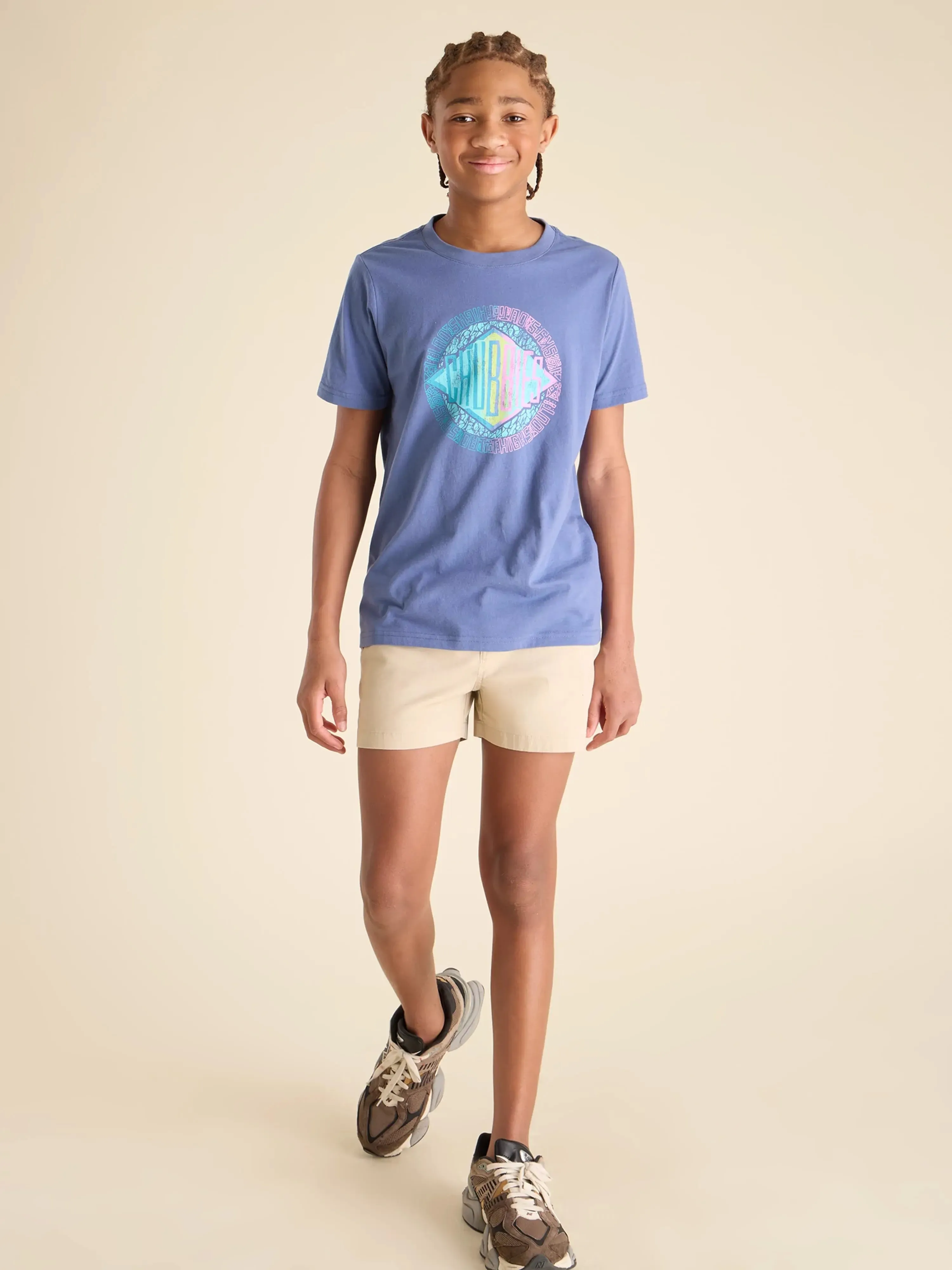 The Crest (Boys Non Pocket Graphic T-Shirt)