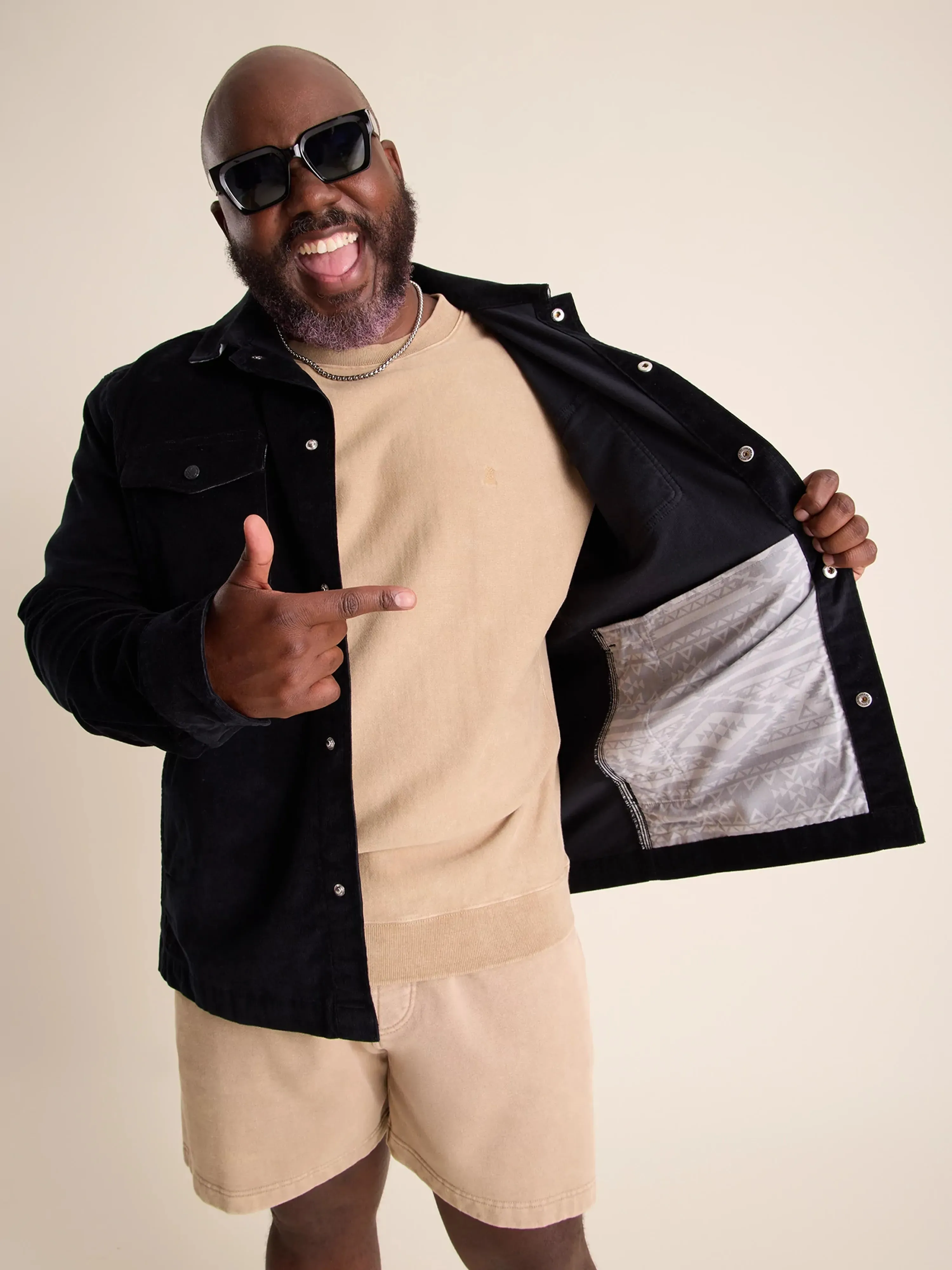 The Dark Sky (Corduroy Overshirt)