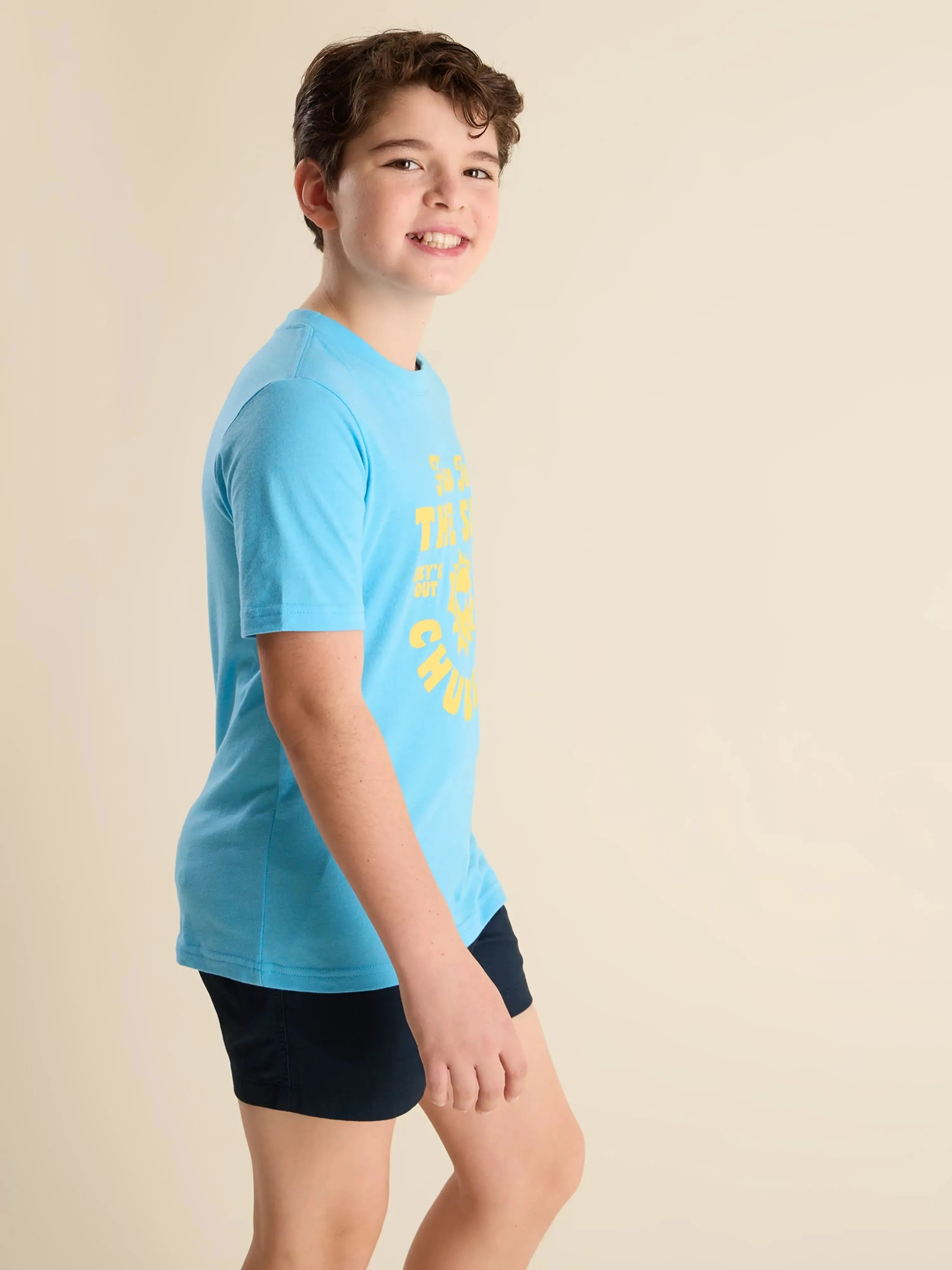 The Fun In The Sun (Boys Non Pocket Graphic T-Shirt)