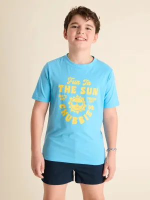 The Fun In The Sun (Boys Non Pocket Graphic T-Shirt)
