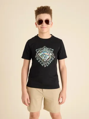 The Gecko Deco (Boys Non Pocket Graphic T-Shirt)