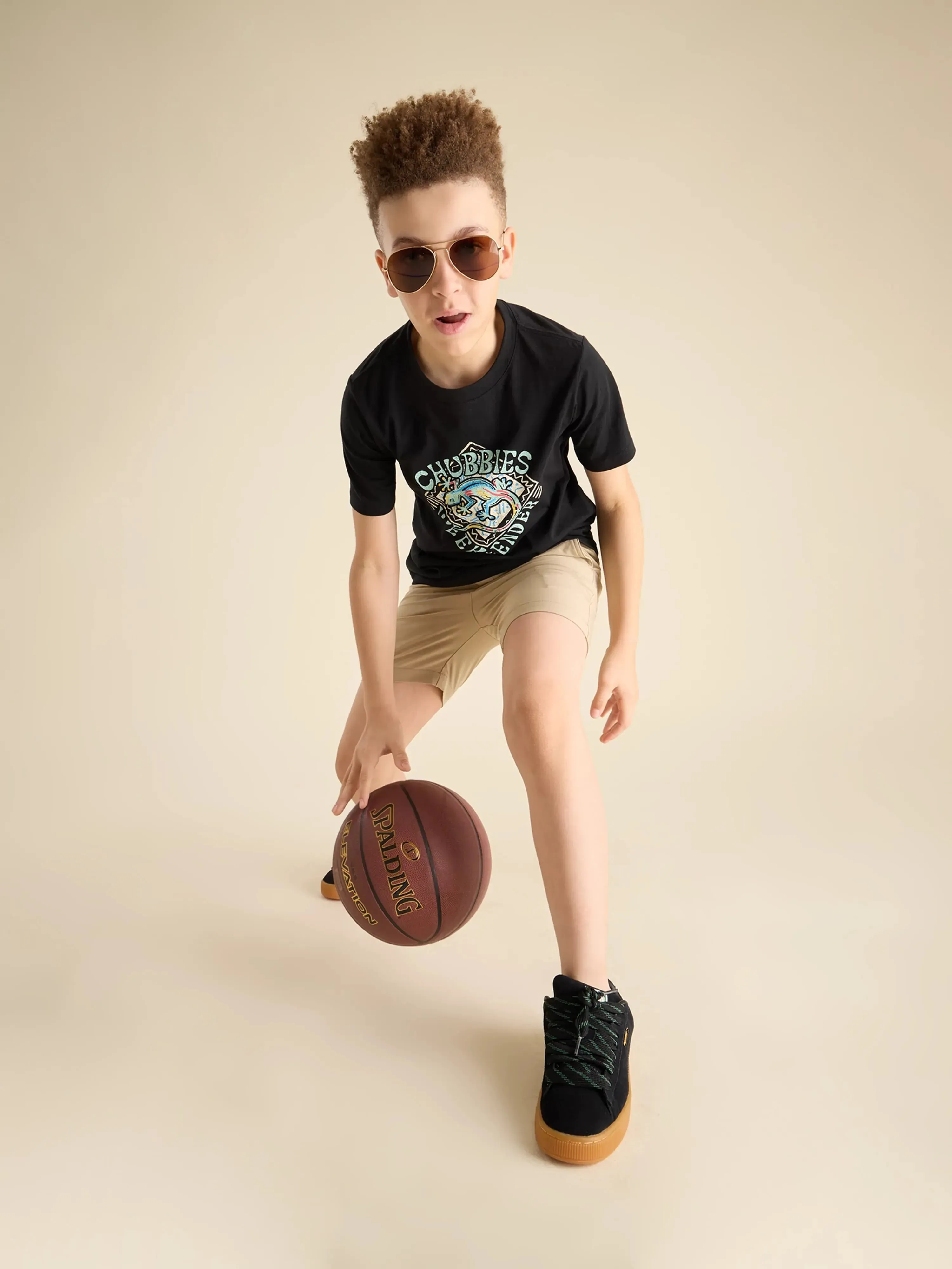 The Gecko Deco (Boys Non Pocket Graphic T-Shirt)