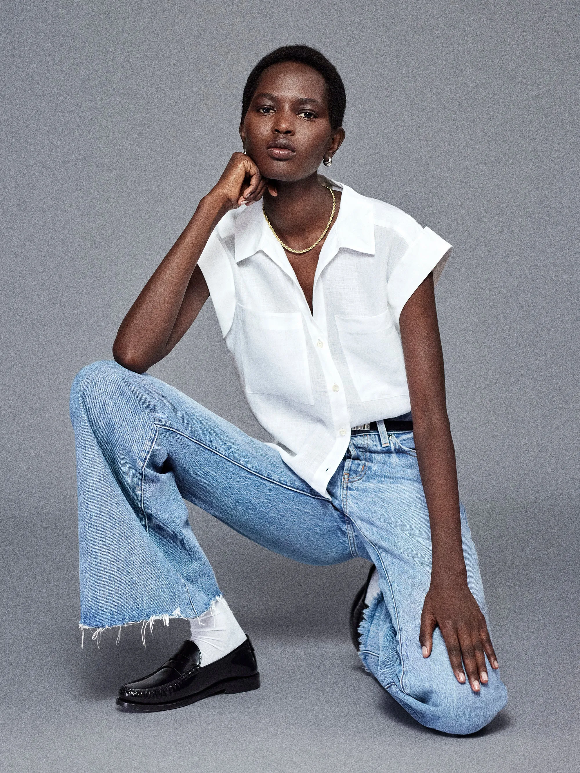 The Leisure Shirt -- White