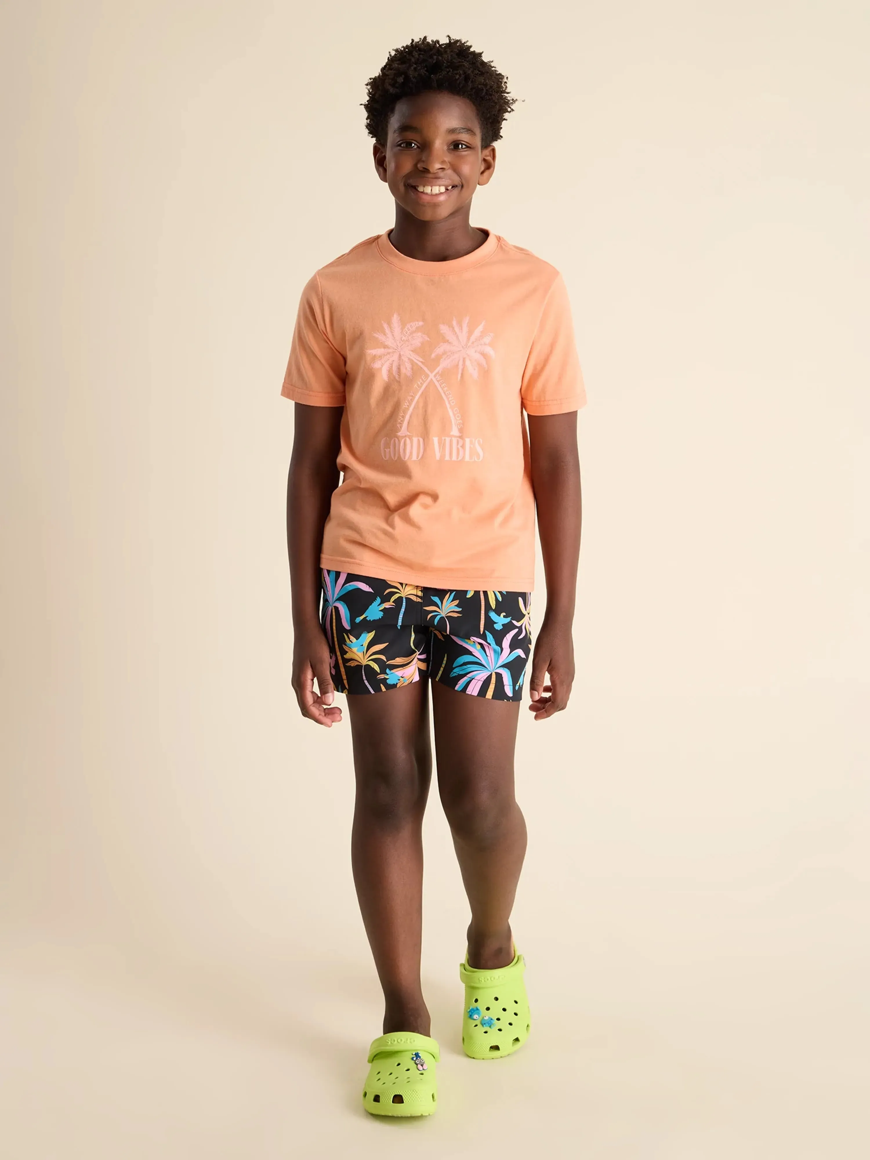 The Twin Palms (Boys Non Pocket Graphic T-Shirt)