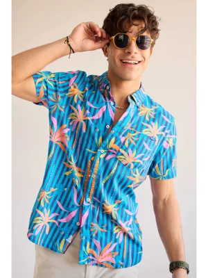 The Wild Blue (Resort Weave Friday Shirt)