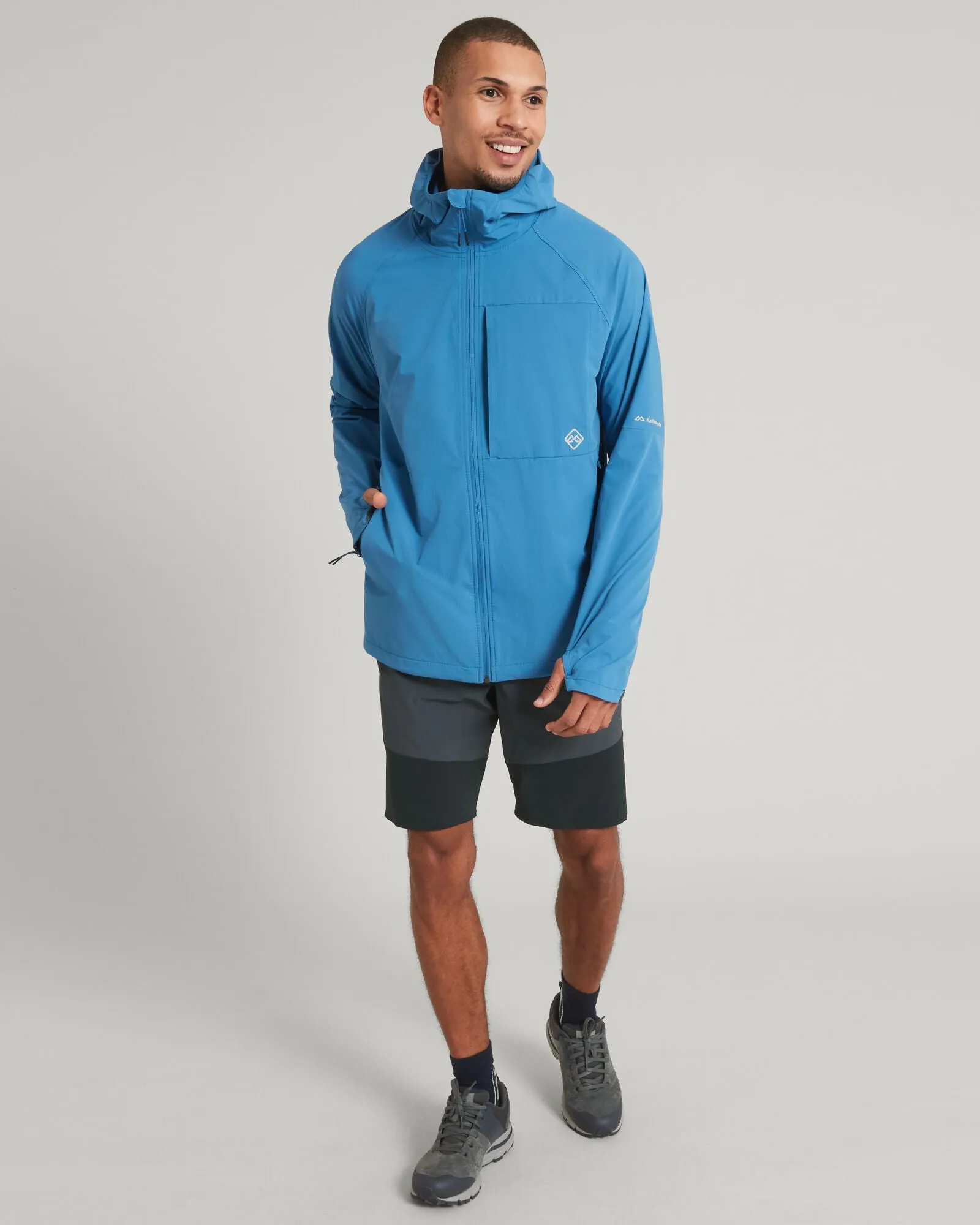 ULT-Hike Men's Hooded Jacket - Blueridge