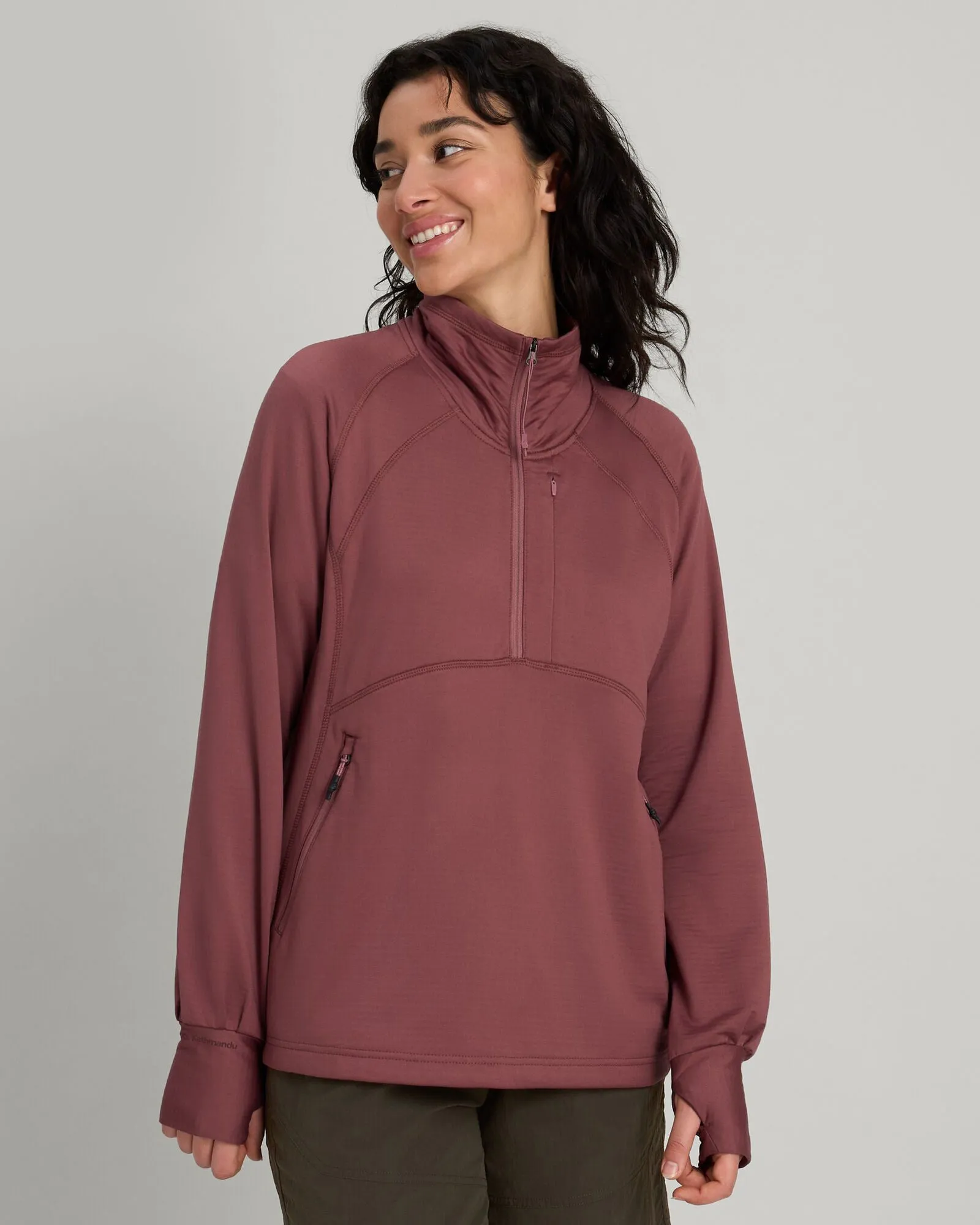 ULT-Hike Women's Quarter Zip Pullover - Bliss