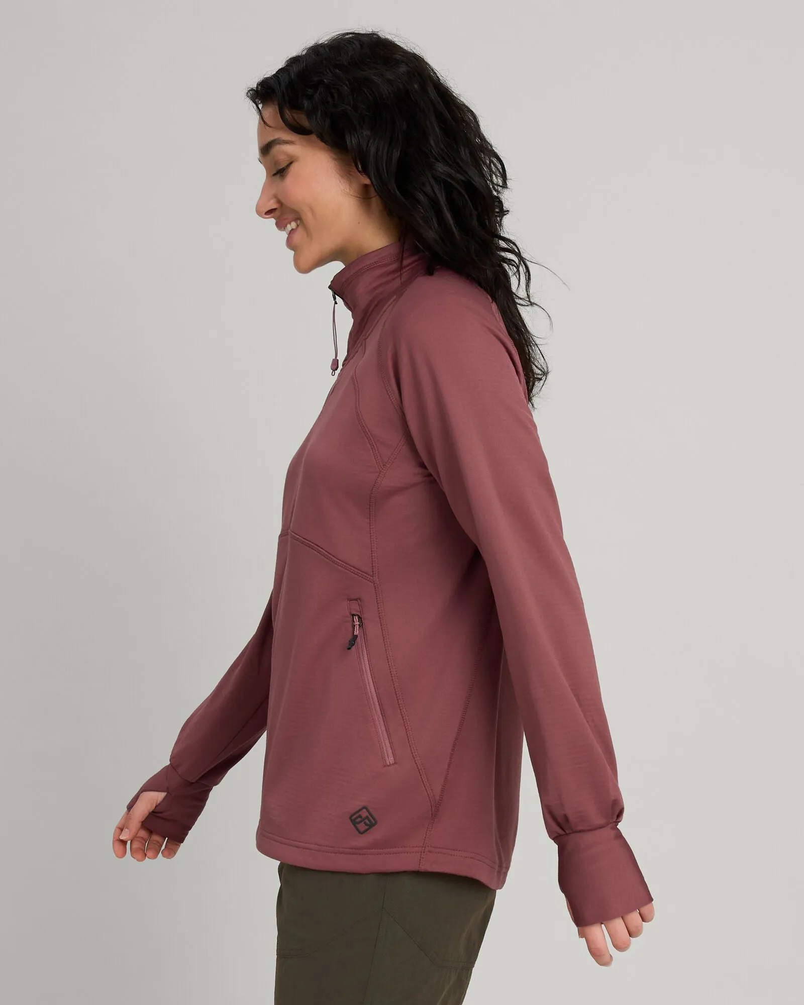 ULT-Hike Women's Quarter Zip Pullover - Bliss