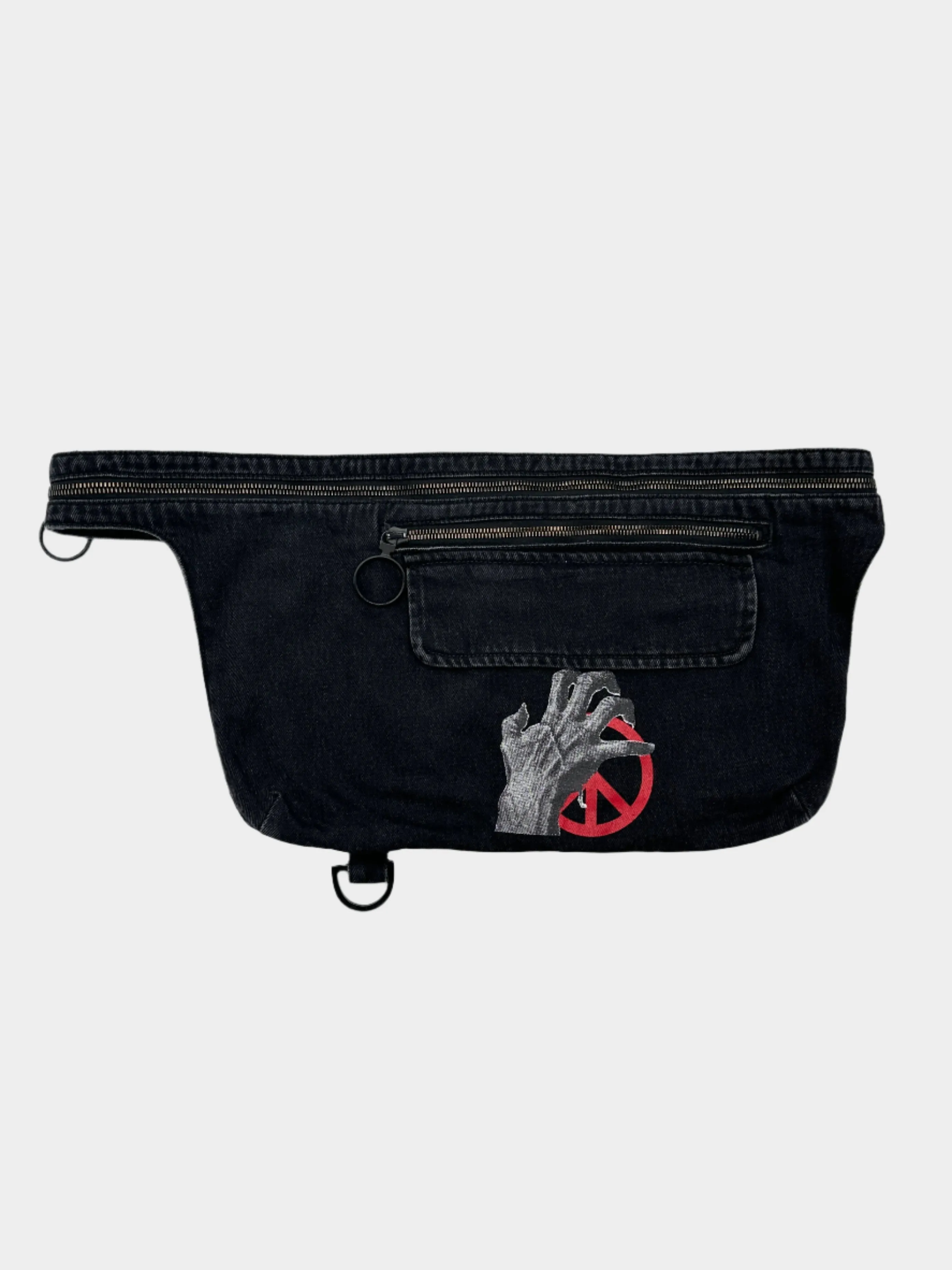 Undercover x Off-White c/o Virgil Abloh 19AW Denim Hip/Waist Bag