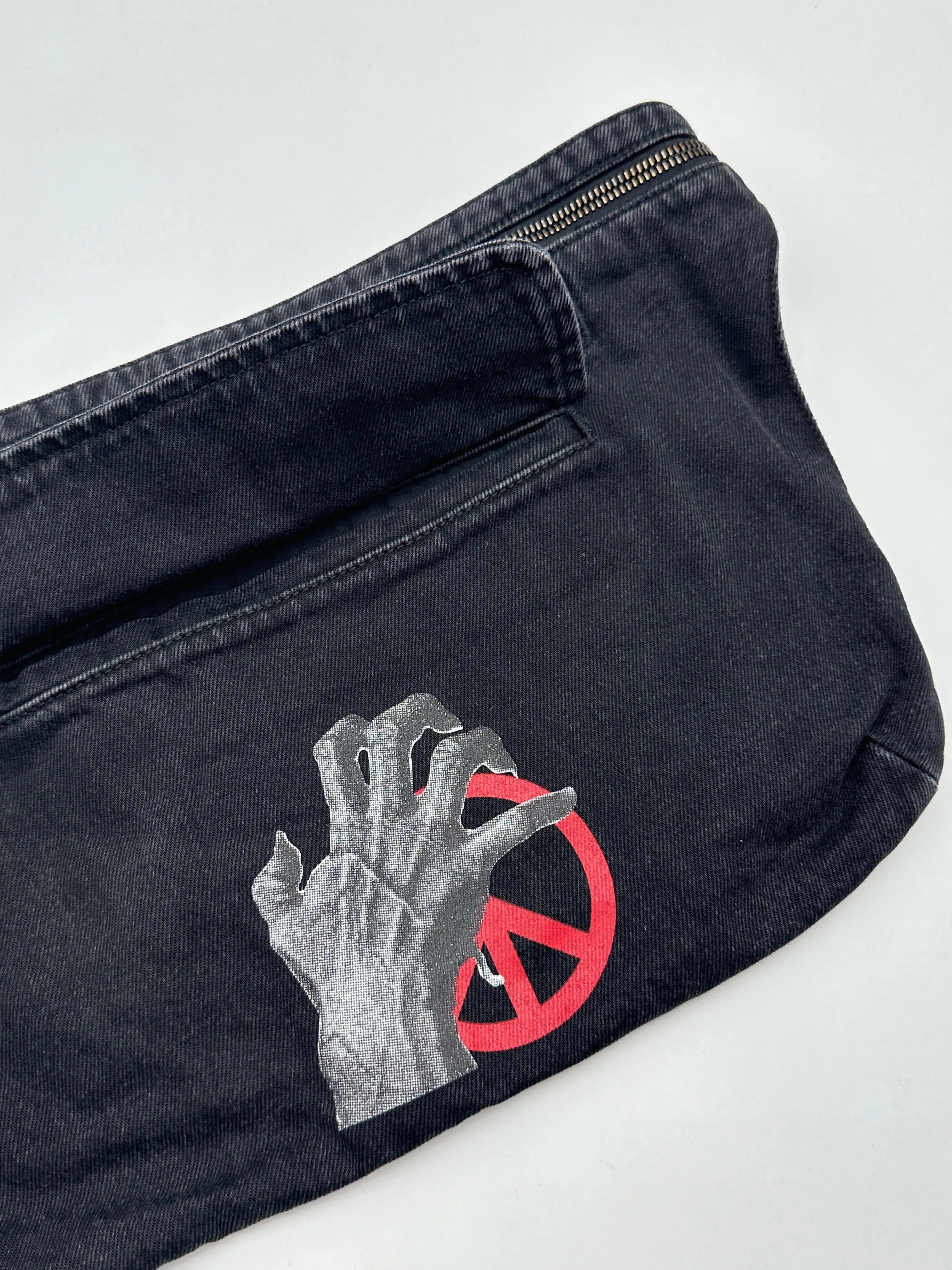 Undercover x Off-White c/o Virgil Abloh 19AW Denim Hip/Waist Bag