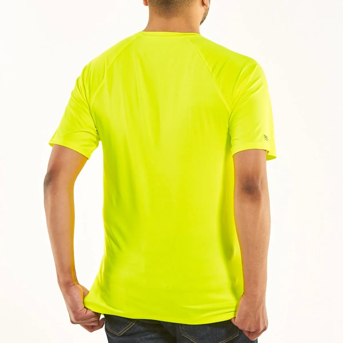 Unisex Bosun Crew Neck Short Sleeve Tee | Safety Yellow