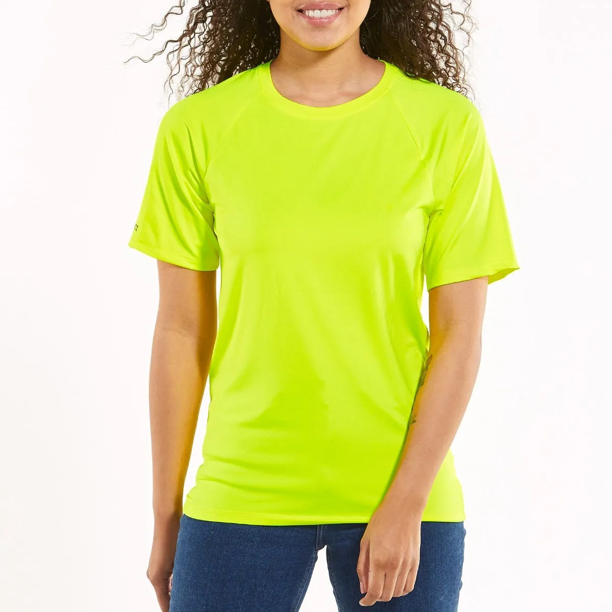 Unisex Bosun Crew Neck Short Sleeve Tee | Safety Yellow