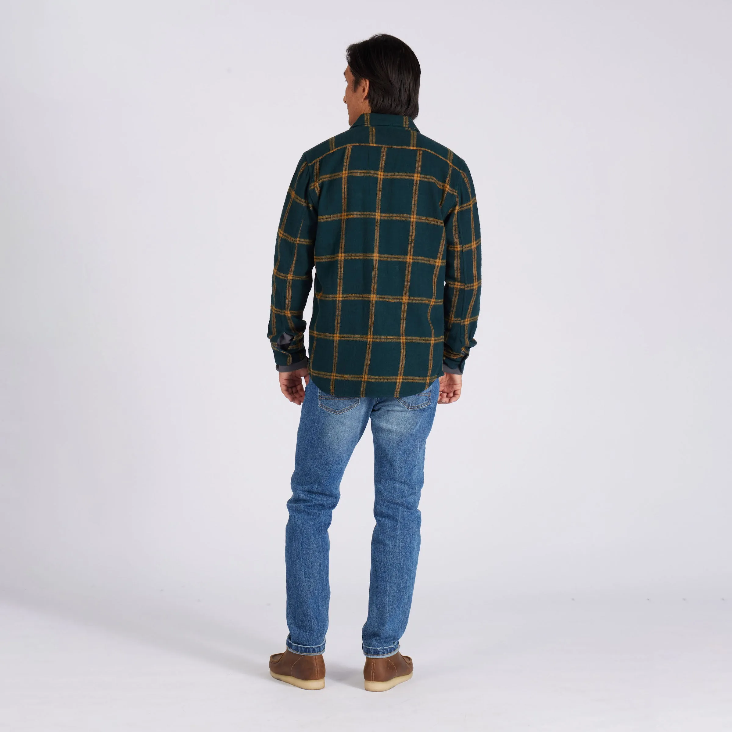 Vintage Slub Twill Shirt - Green Spruce Gold (Final Sale)*