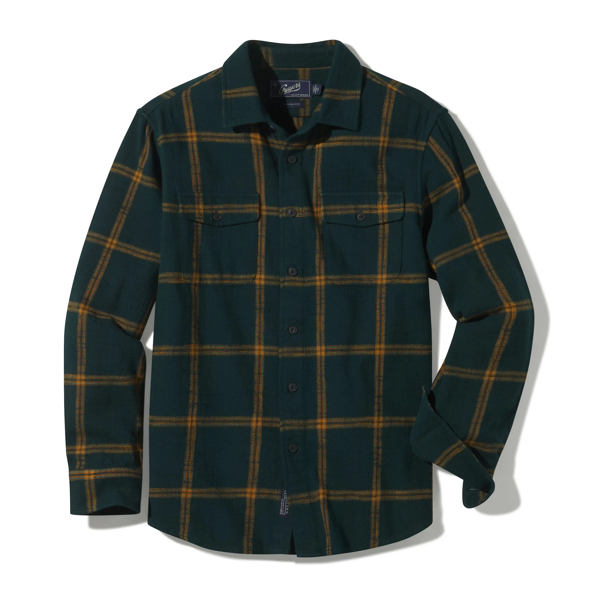 Vintage Slub Twill Shirt - Green Spruce Gold (Final Sale)*