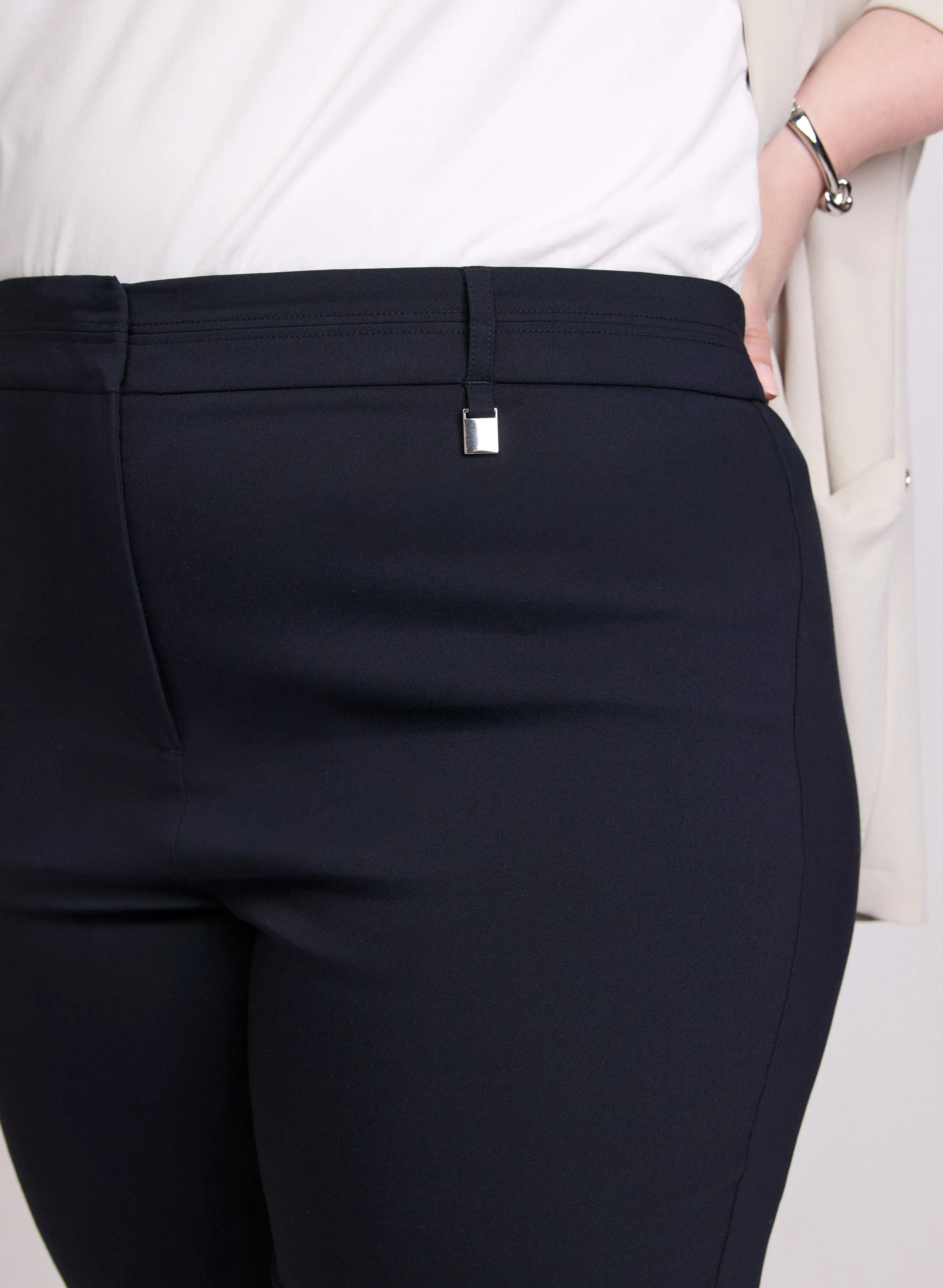 Waist Detail Capris