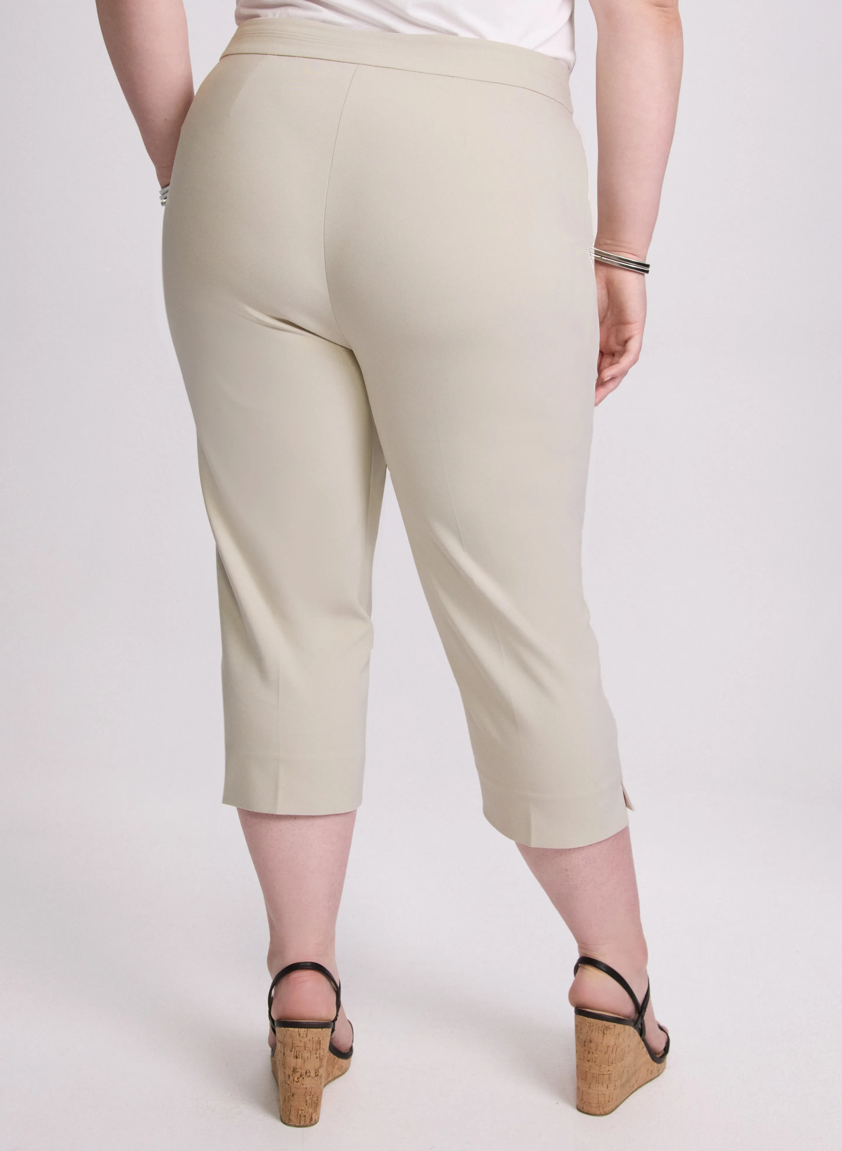 Waist Detail Capris