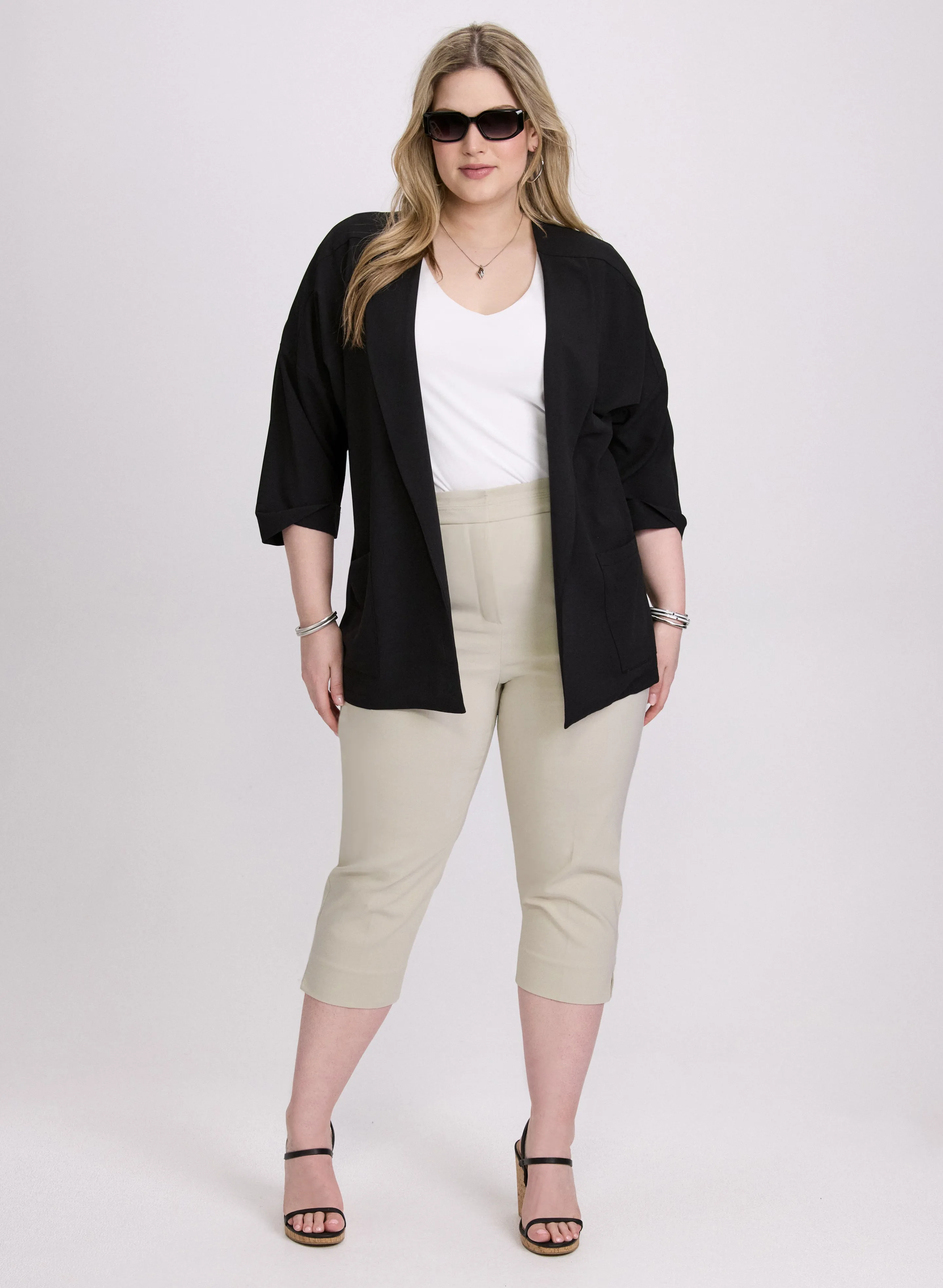 Waist Detail Capris