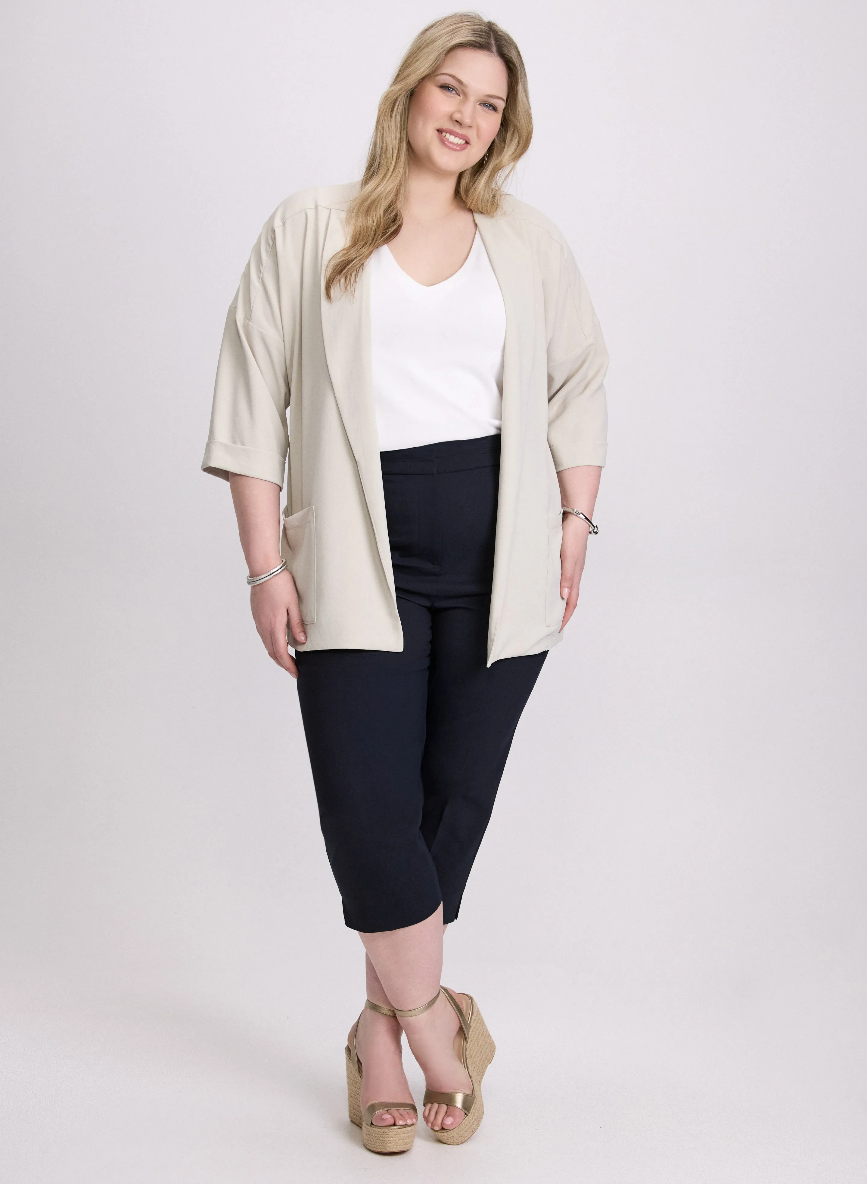 Waist Detail Capris