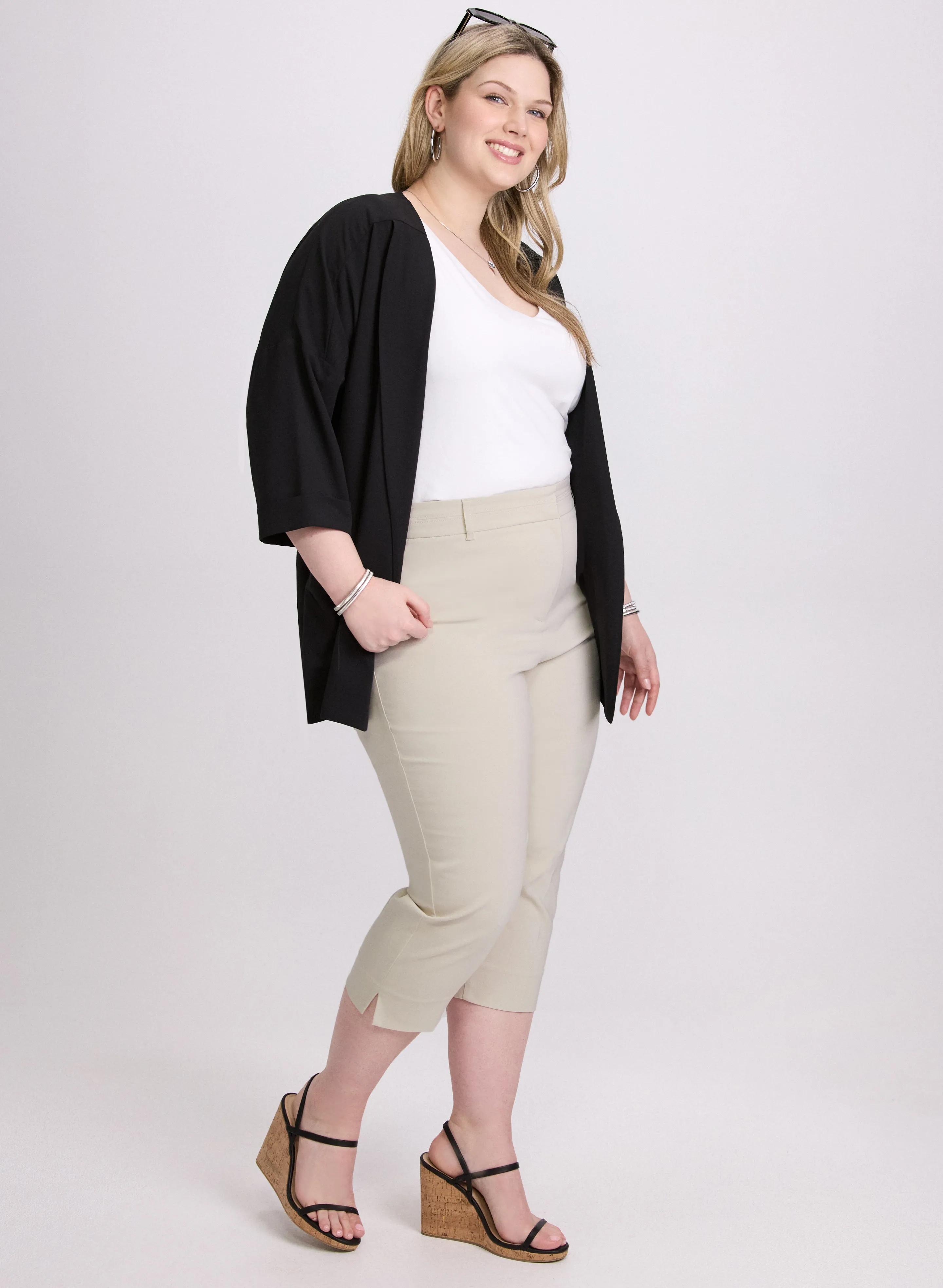 Waist Detail Capris