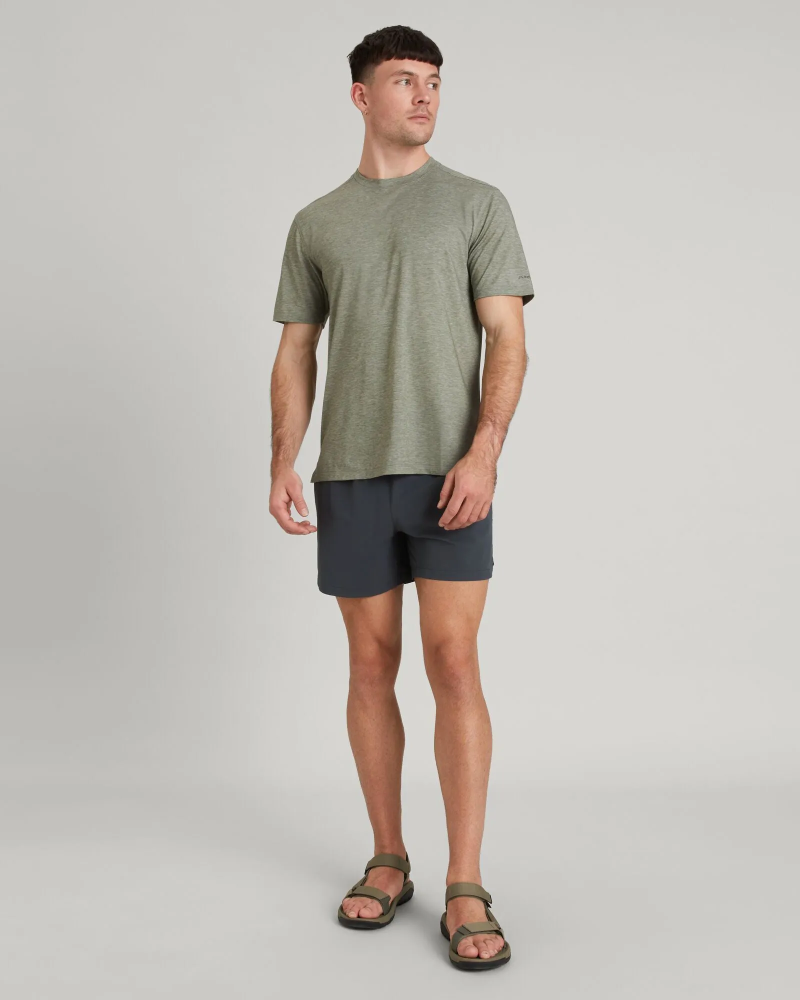 WELL.DER.NESS Go Men's Short Sleeve T-shirt - Beech