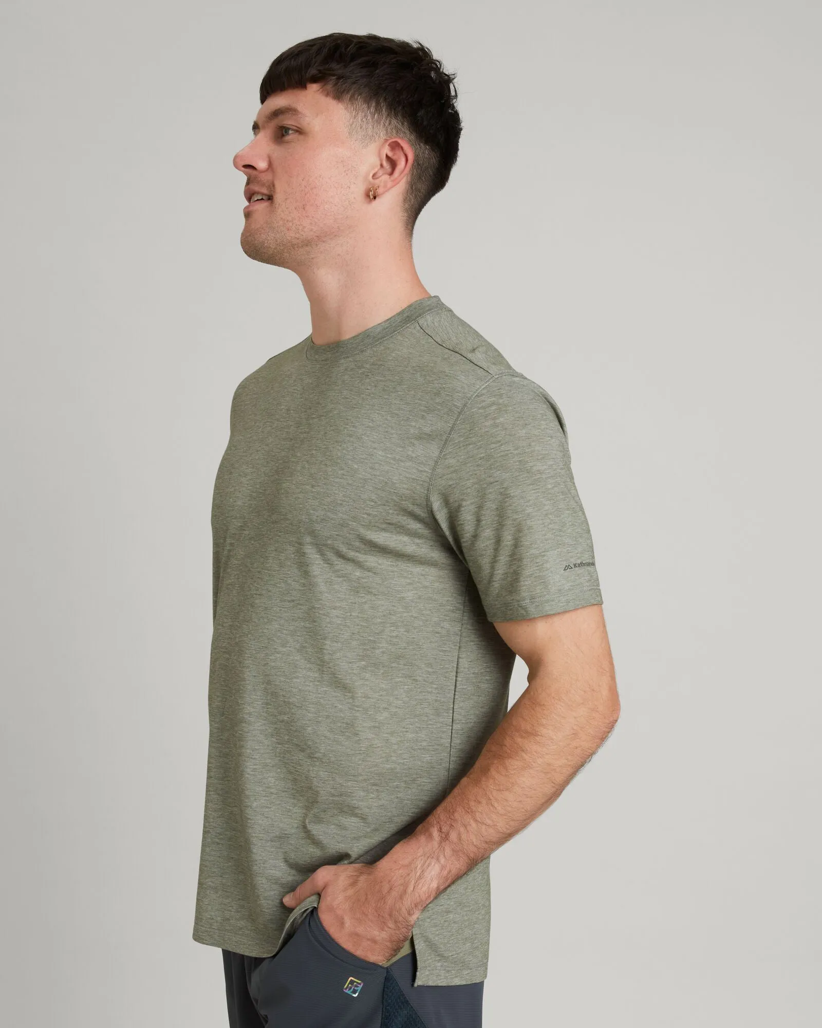 WELL.DER.NESS Go Men's Short Sleeve T-shirt - Beech
