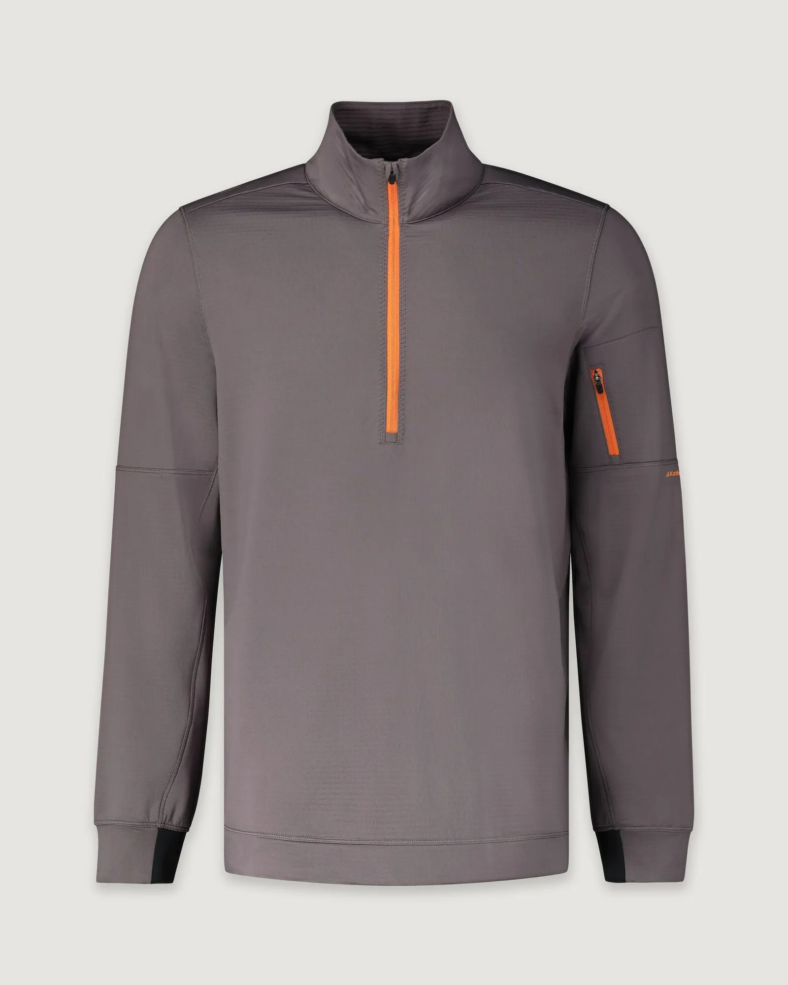 WELL.DER.NESS Play Men's Quarter Zip Pullover - Light Quartz