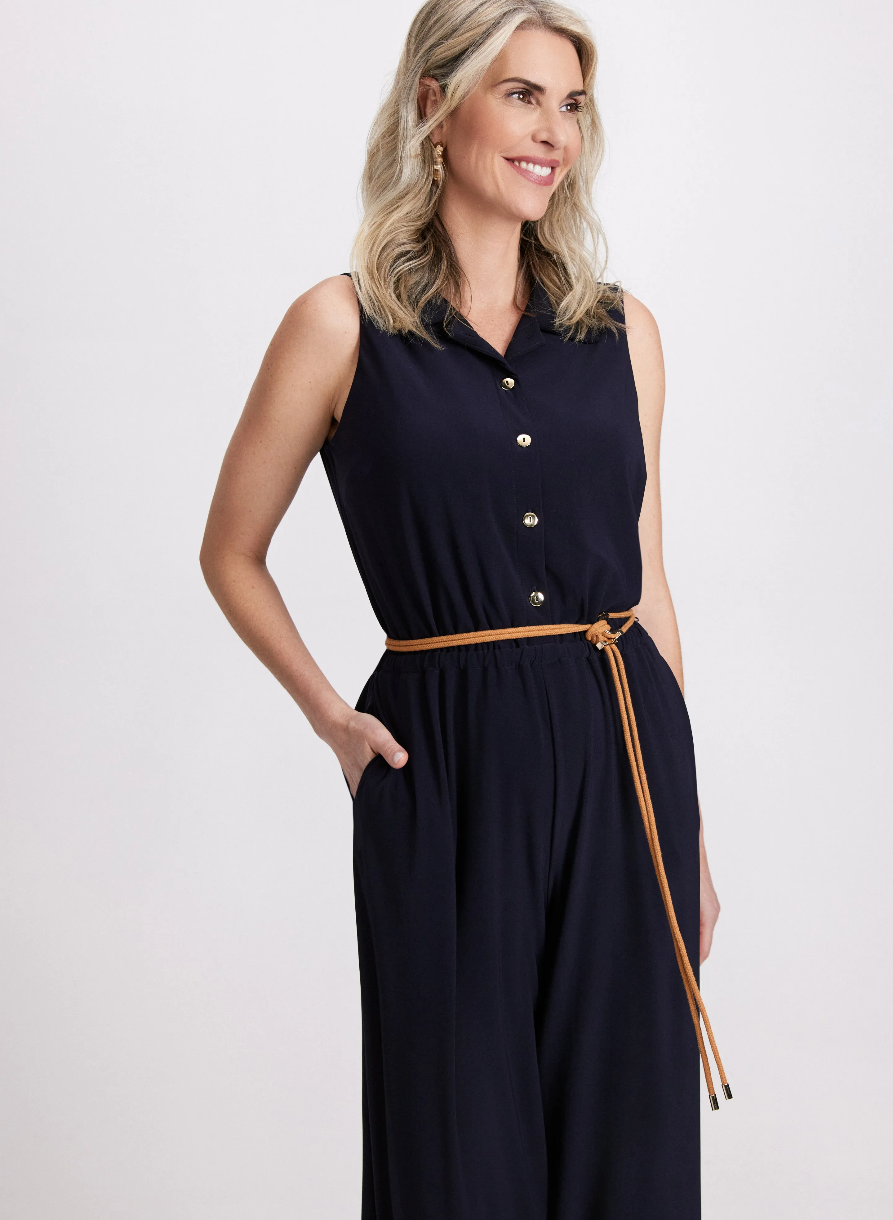 Wide-Leg Jumpsuit