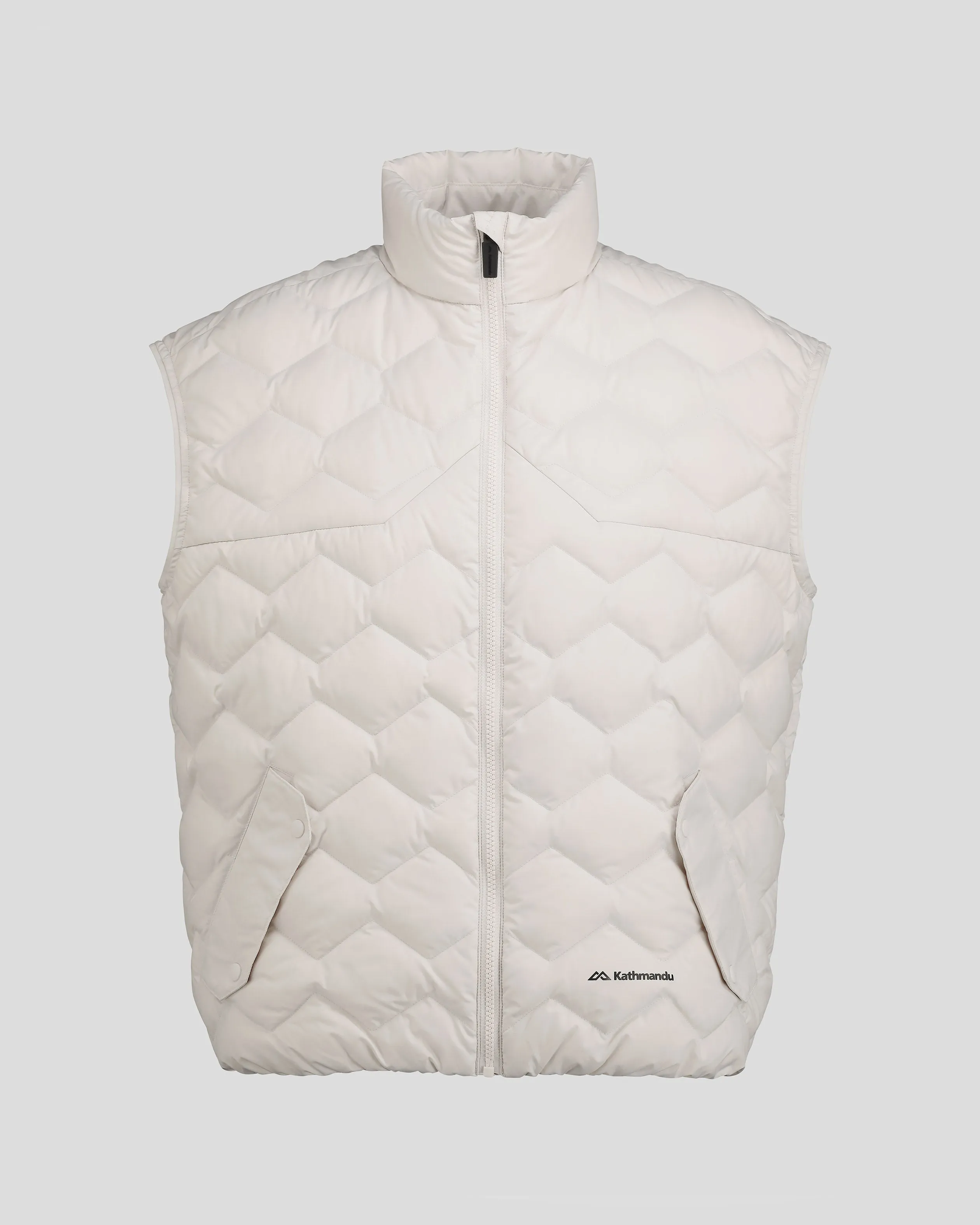 Women's Any Time Down Short Vest - Shroom