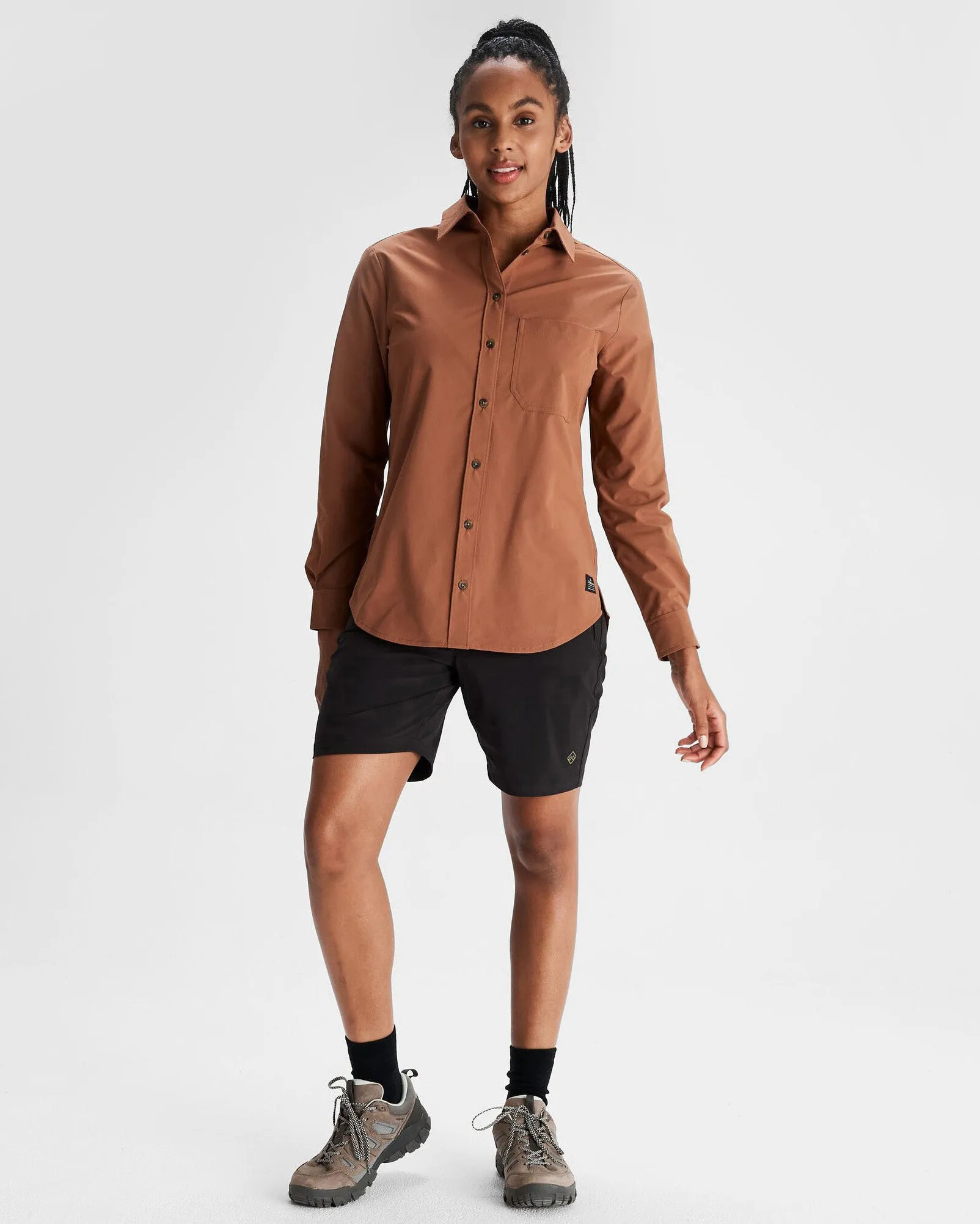 Women's Corsair Long Sleeve Shirt - Woodsy